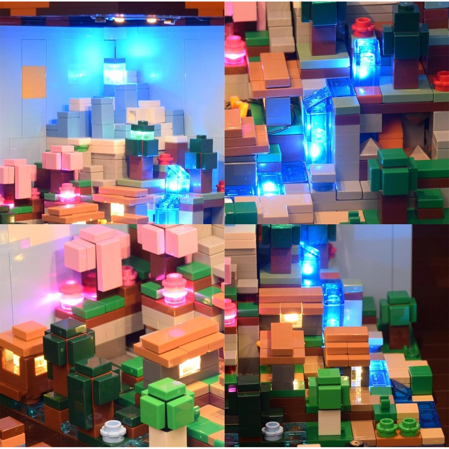 Kit de Iluminación LED LightGo para Lego 21265 Minecraft