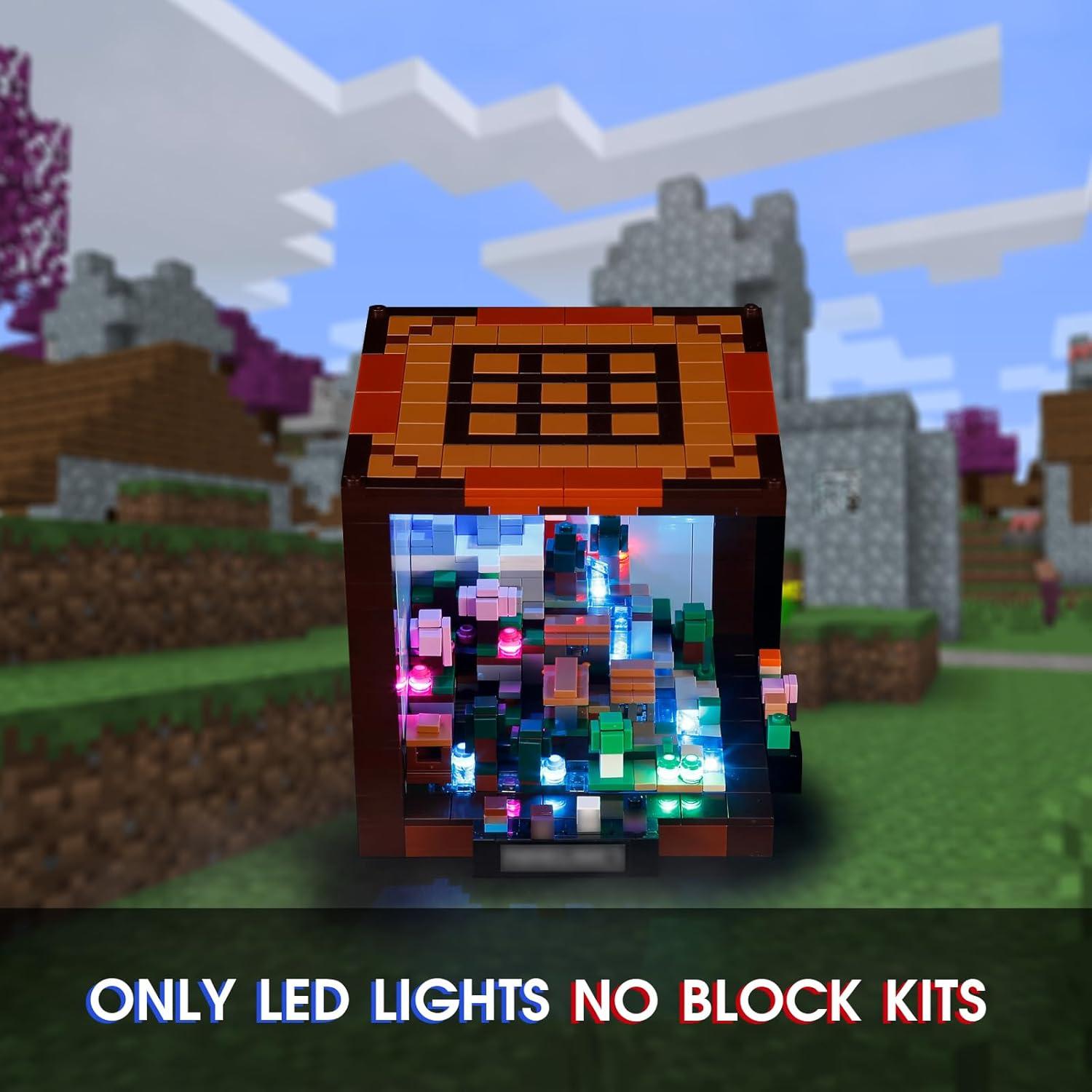 Luz LED Vaodest para LEGO 21265 Mesa de Trabajo 5V