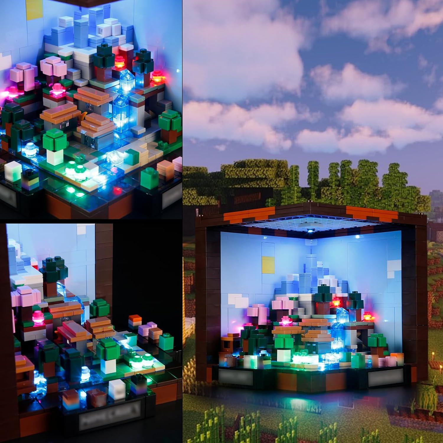 Luz LED Vaodest para LEGO 21265 Mesa de Trabajo 5V