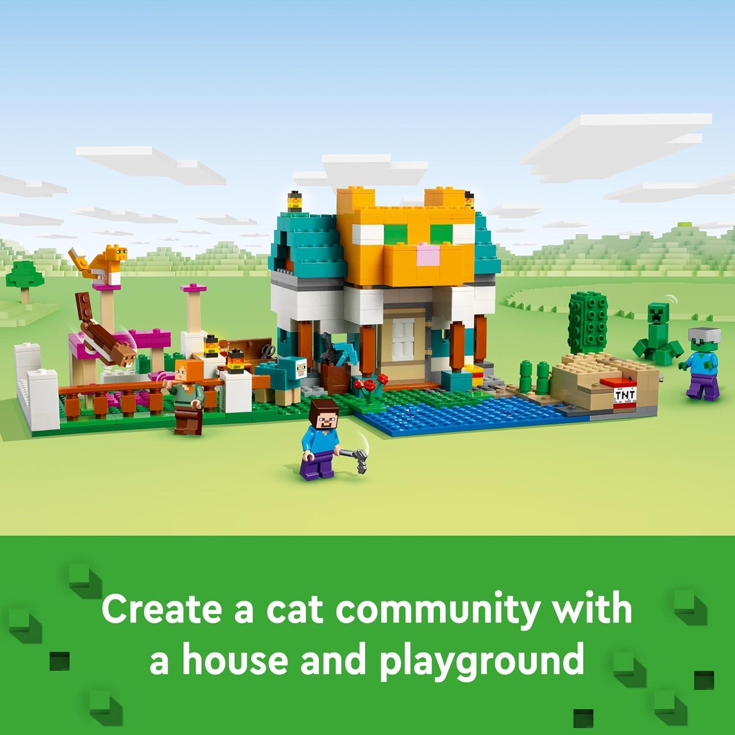 LEGO Minecraft La Caja de Creación 4.0 21249 - Set de Construcción 605 Piezas