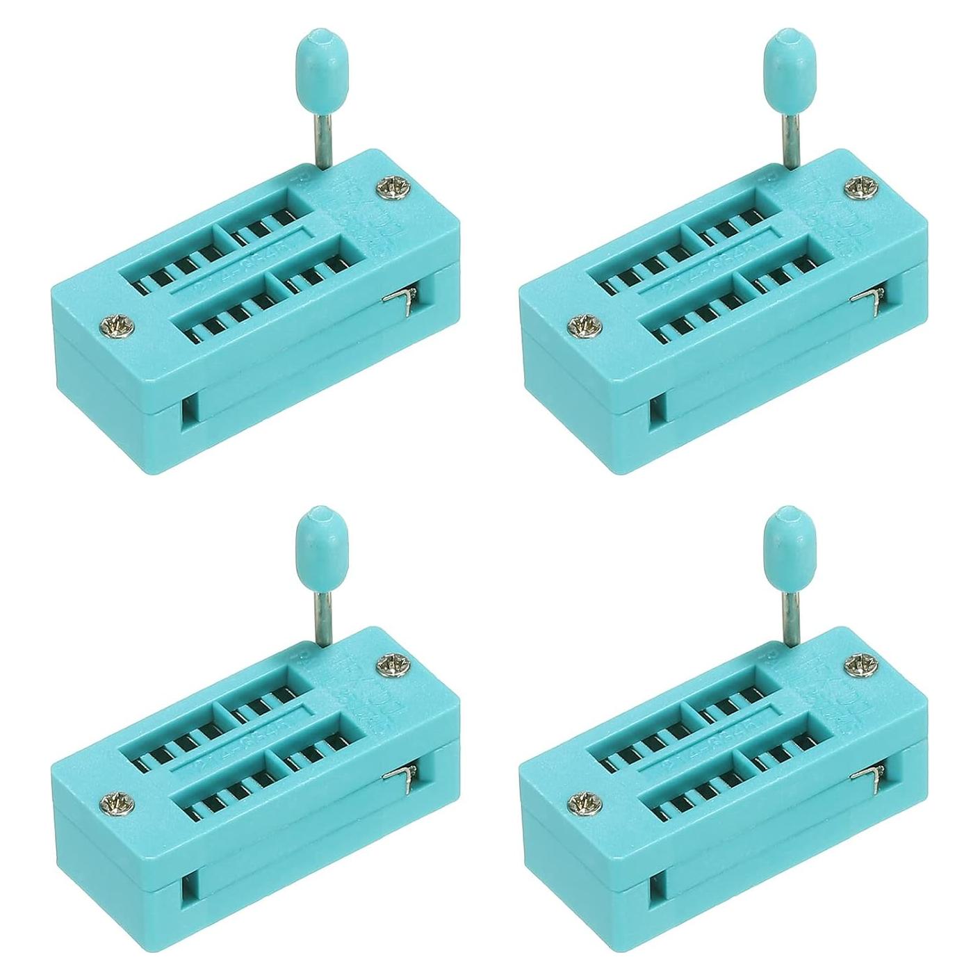 Zócalo de Prueba ZIF Universal PATIKIL 14 Pines 2.54mm - Paquete de 4