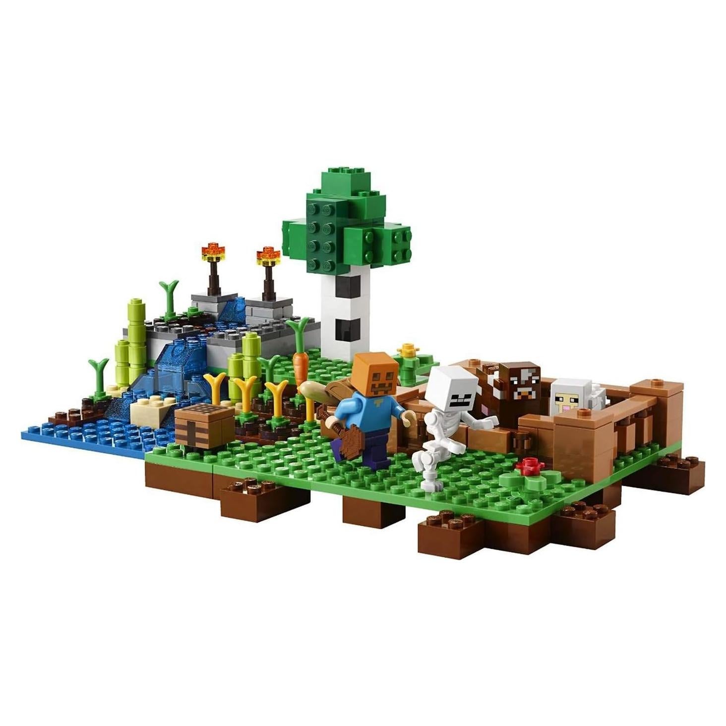 LEGO Minecraft 21114 La Granja - 262 Piezas, Minifigura Steve
