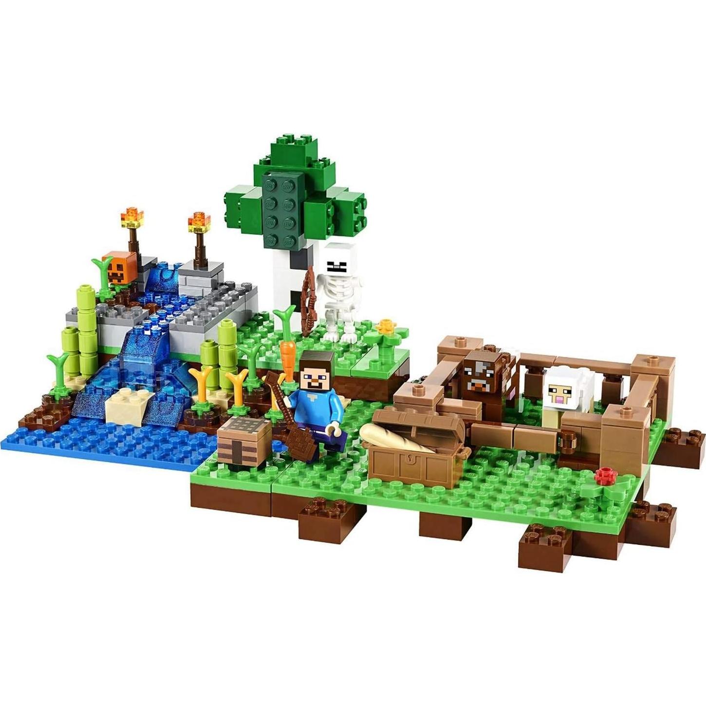LEGO Minecraft 21114 La Granja - 262 Piezas, Minifigura Steve