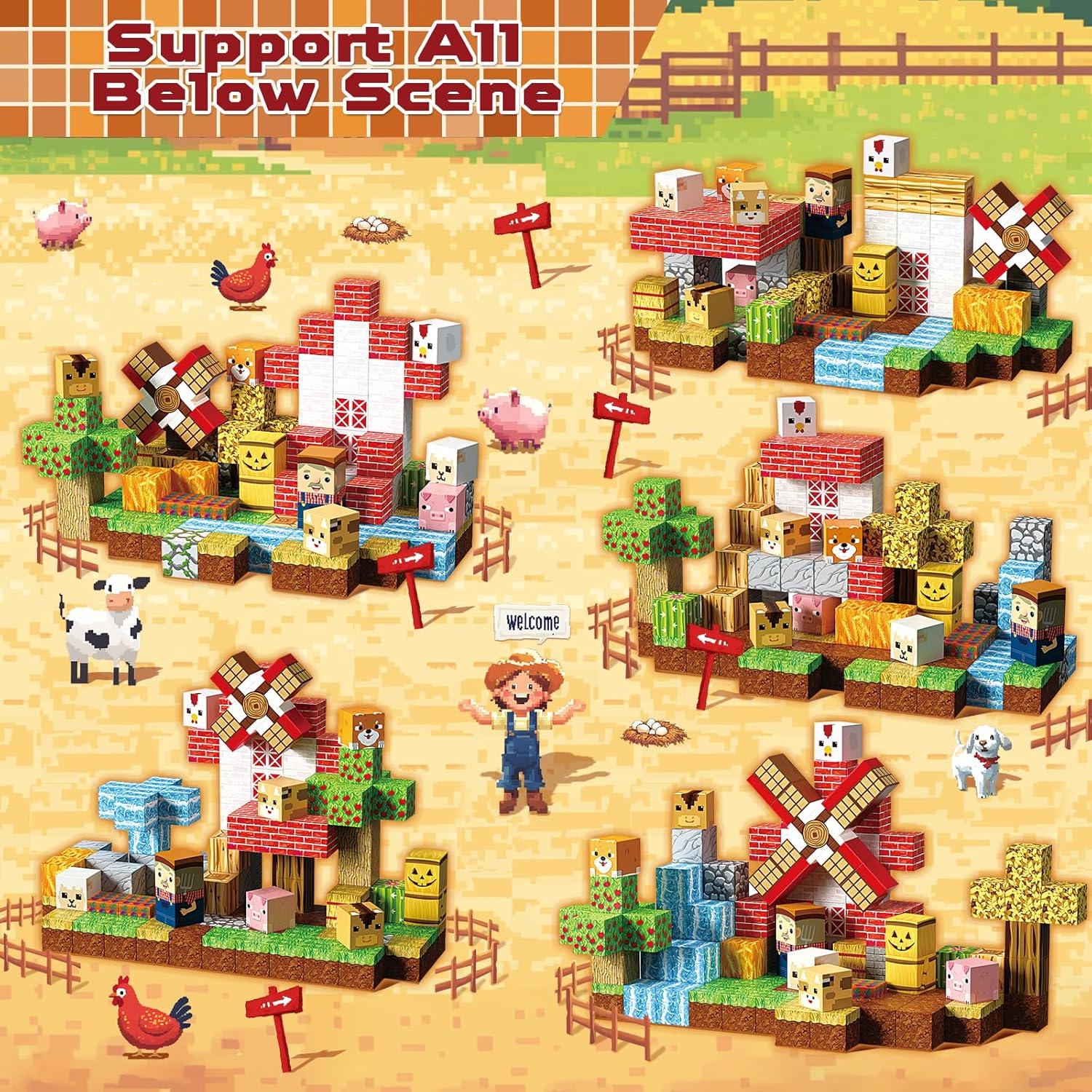 Bloques Magnéticos Goody King 120PCS Juguetes Educativos 2cm