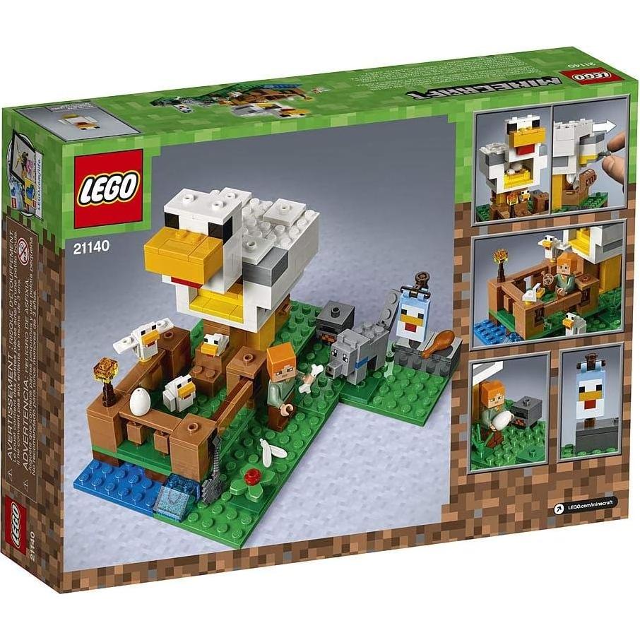 LEGO Minecraft El Gallinero 21140 - 198 Piezas, 7-14 Años