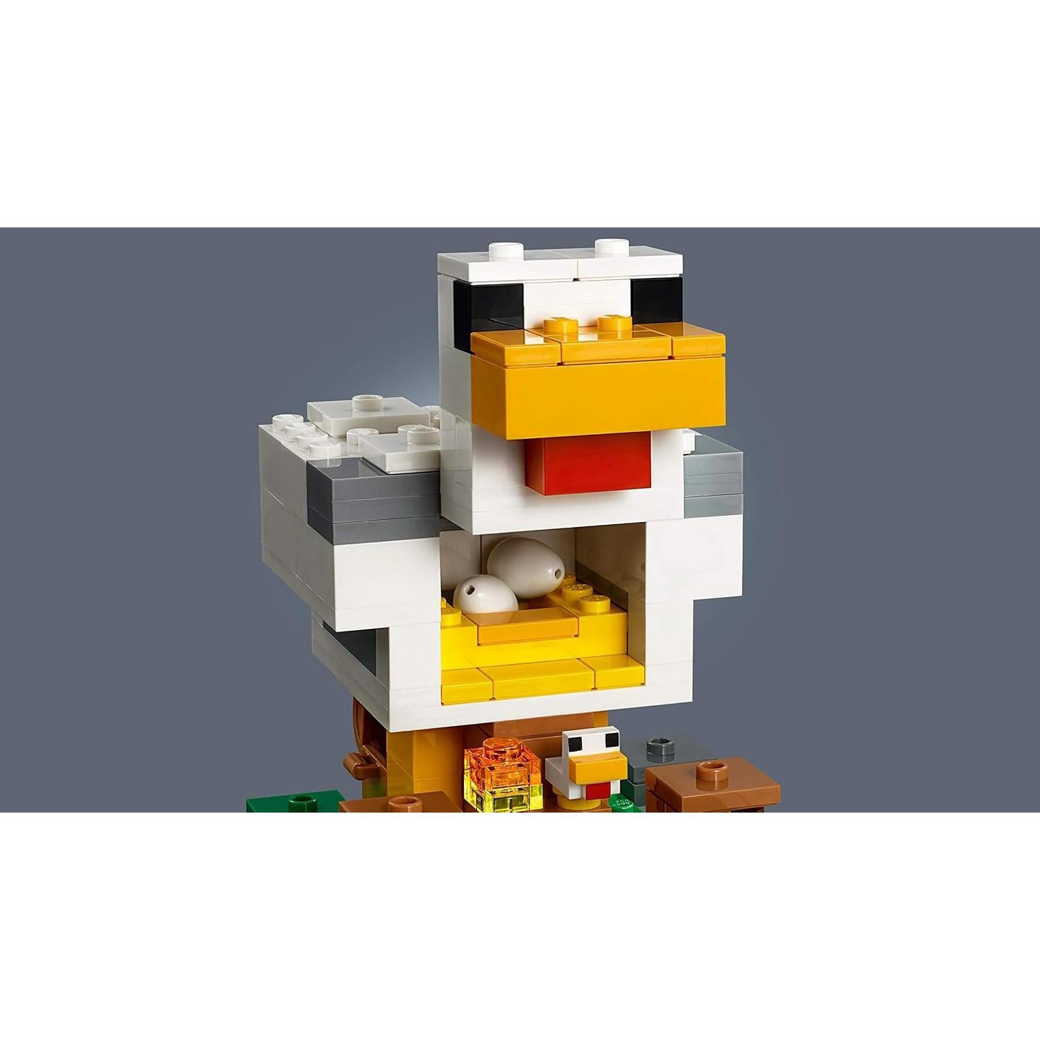 LEGO Minecraft El Gallinero 21140 - 198 Piezas, 7-14 Años