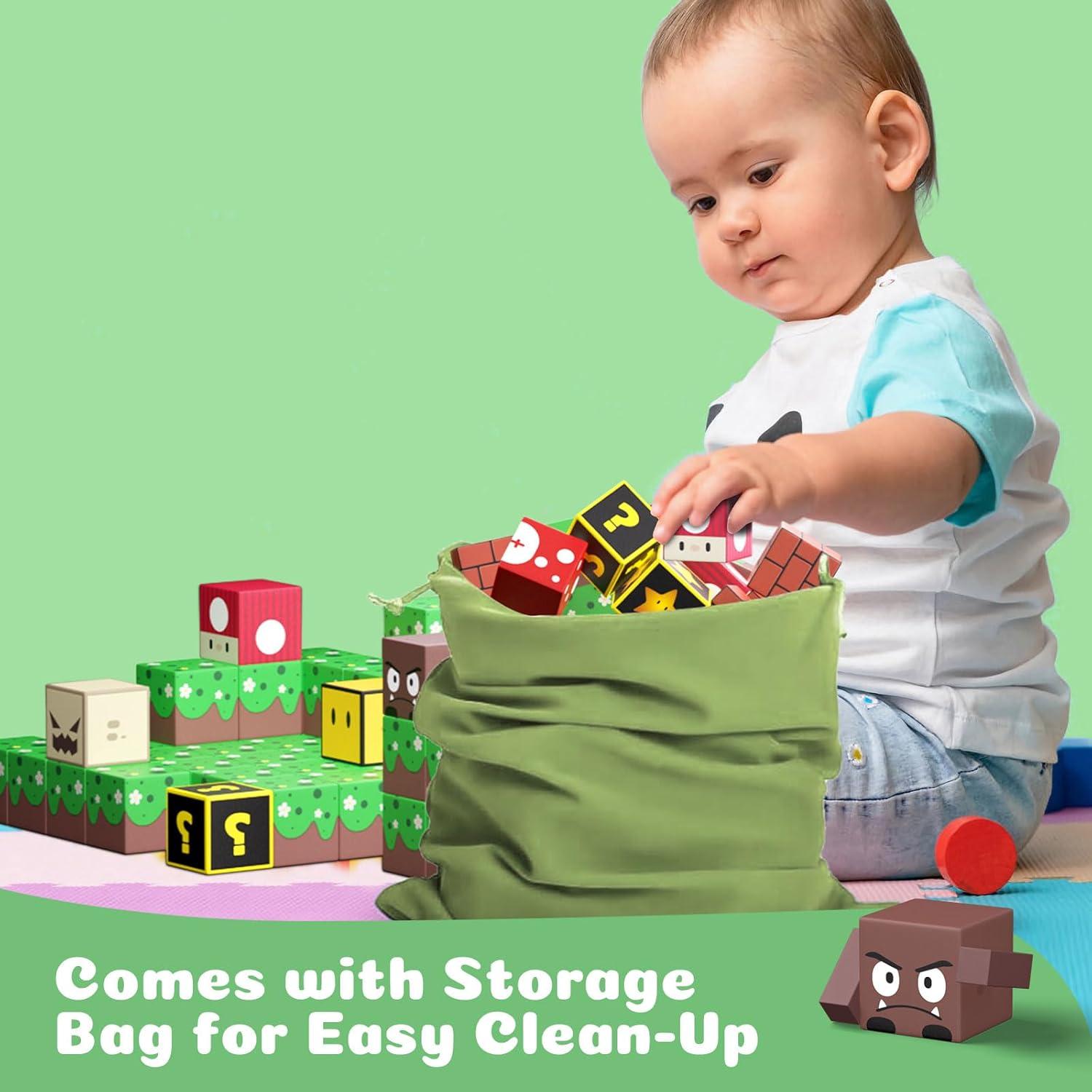 Bloques Magnéticos Dufvrpe 48PCS 2.54cm Juego Creativo Niños