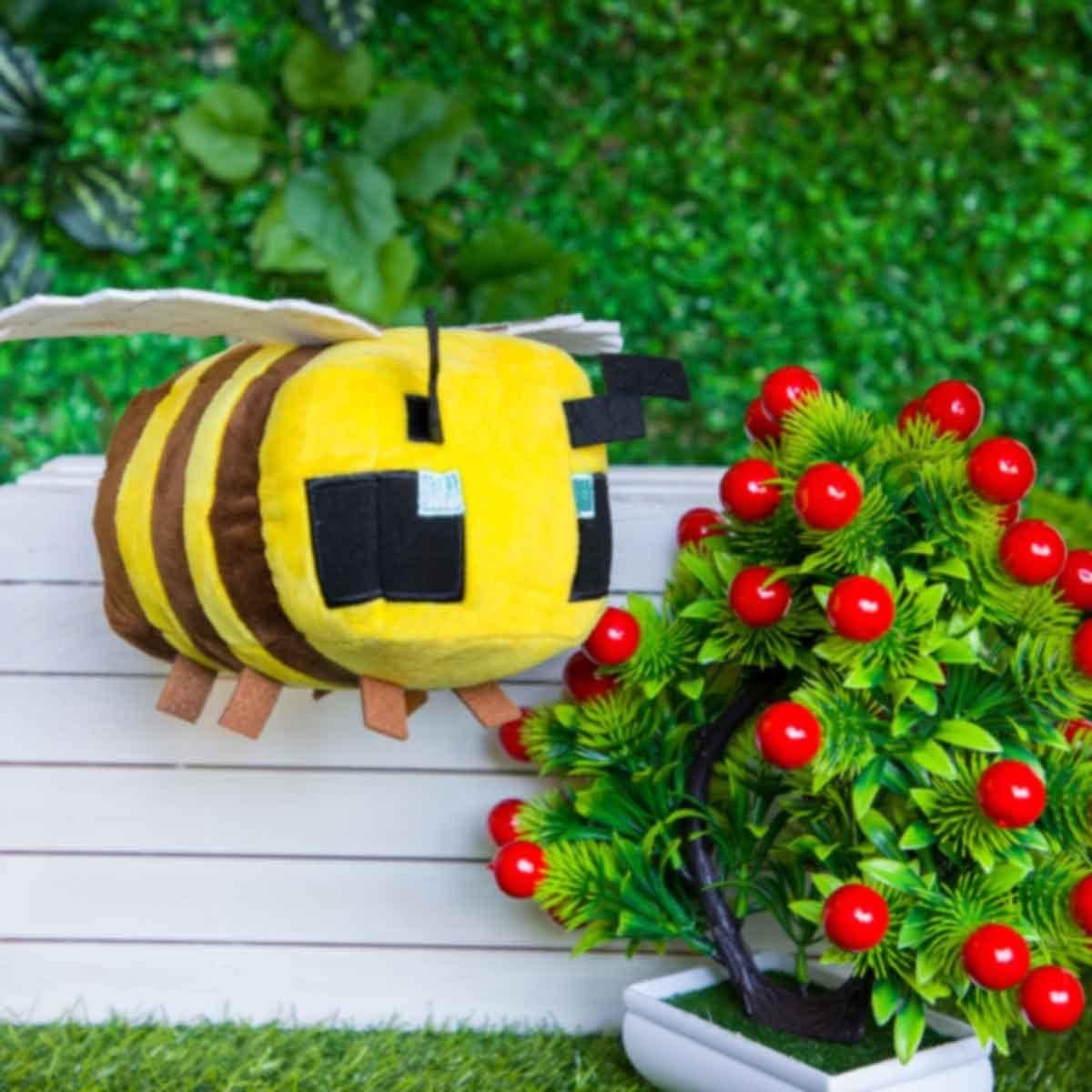 Juguete de Peluche Abeja Putrer 17 cm Suave y Agradable