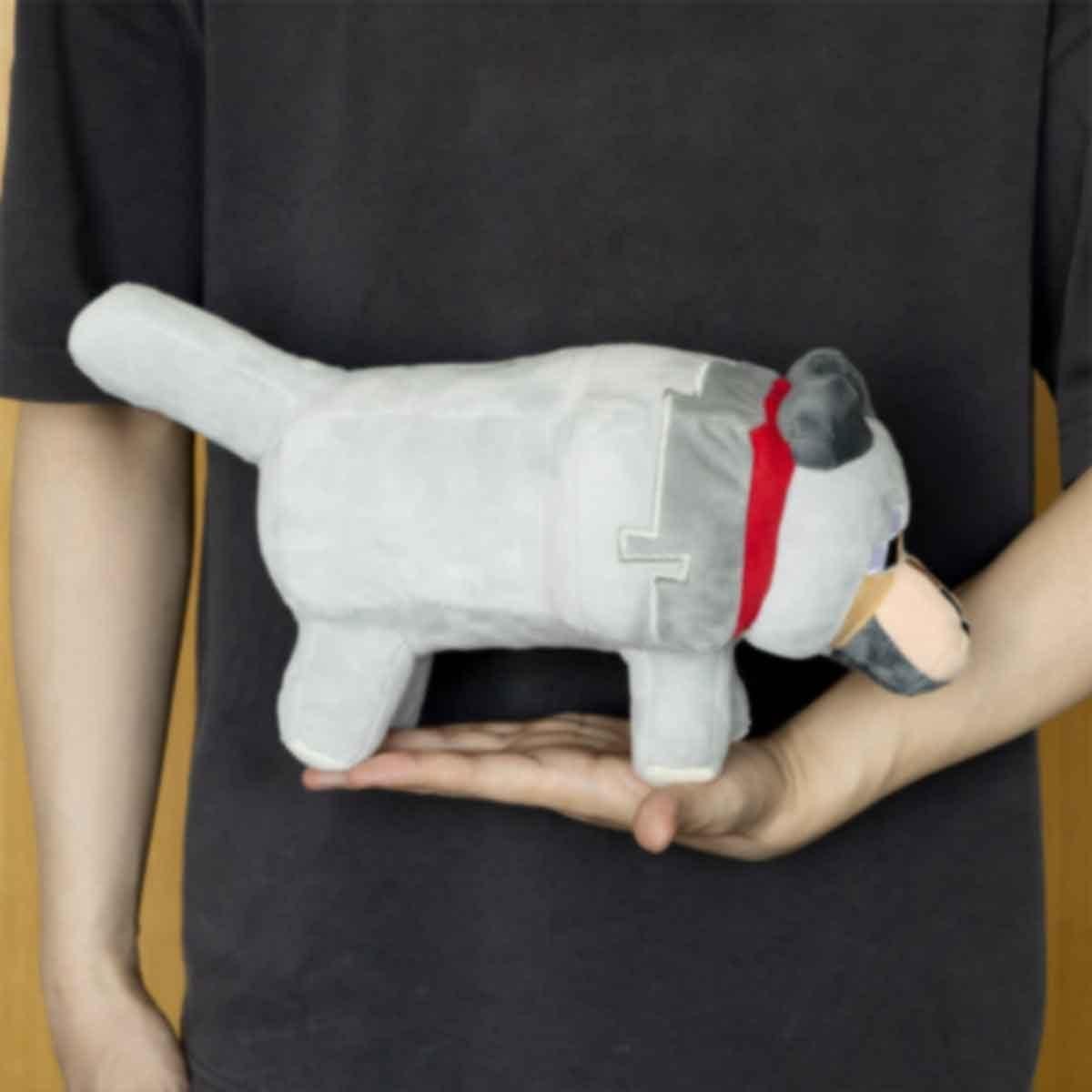 Peluche de Lobo Dpucle 33 cm Suave para Niños y Regalos