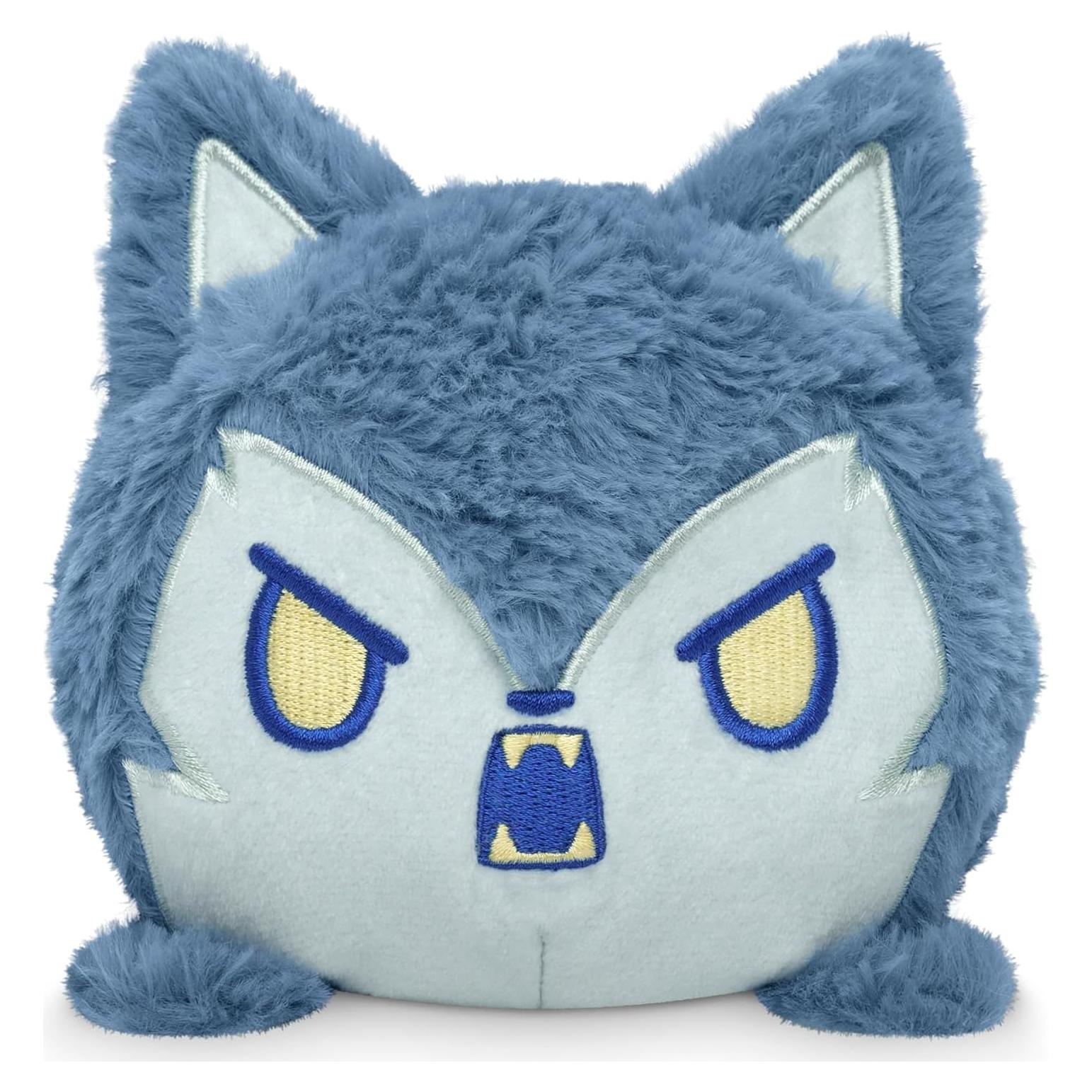 Peluche Reversible TeeTurtle Lobo y Hombre Lobo 15 cm