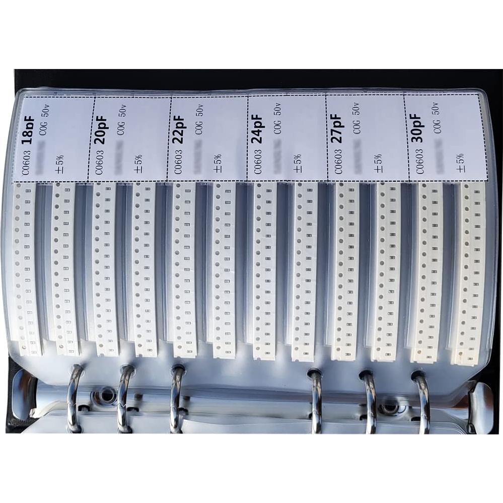 Kit de Capacitores SMD 0603 0.2pF-4.7uF 4600 Piezas