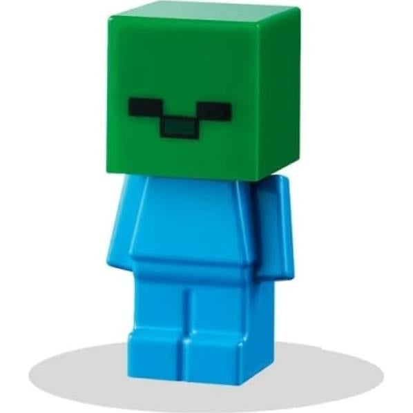 MiniFigura LEGO Minecraft Zombie Bebé 1.27 cm - Artículo Exclusivo