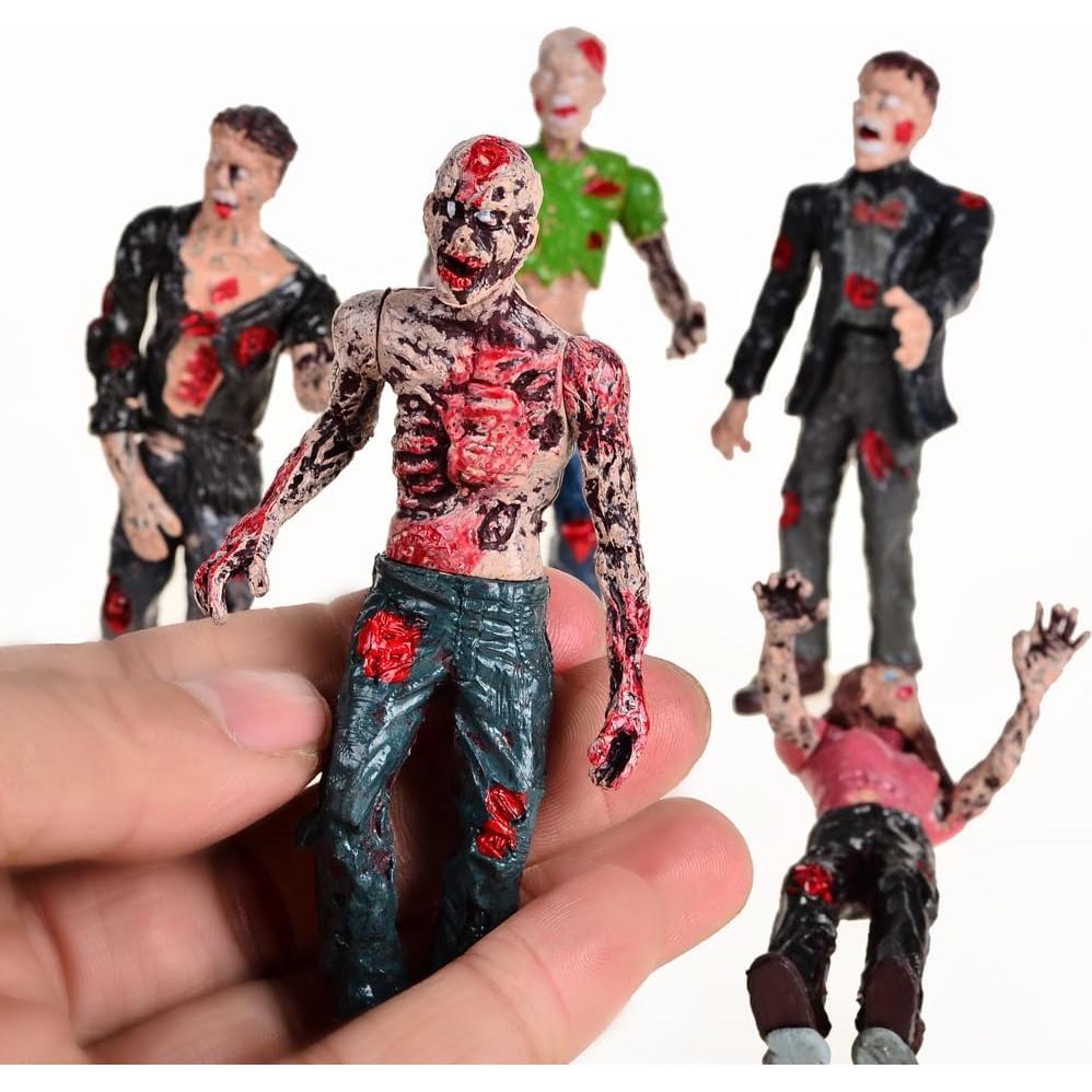 Figuras de Zombis BOHS - Paquete de 6 - 10.16 cm
