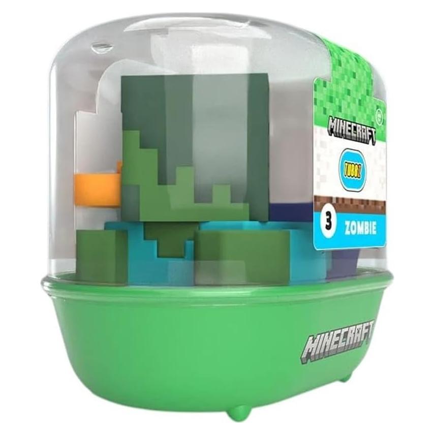 Figura de Pato de Goma Zombie TUBBZ Minecraft 23 cm