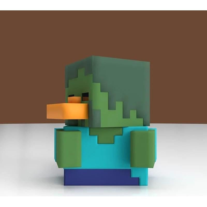 Figura de Pato de Goma Zombie TUBBZ Minecraft 23 cm