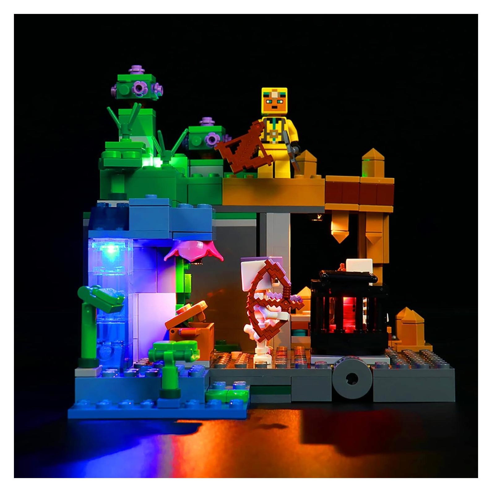 Kit de Luz LED Hilighting para Lego Minecraft El Calabozo