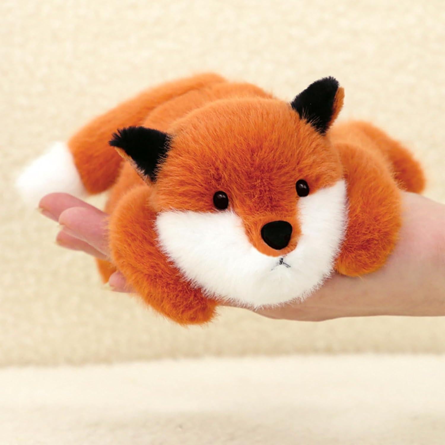 Peluche Zorro PEACH CAT 19.81 cm Juguete Almohada Rojo