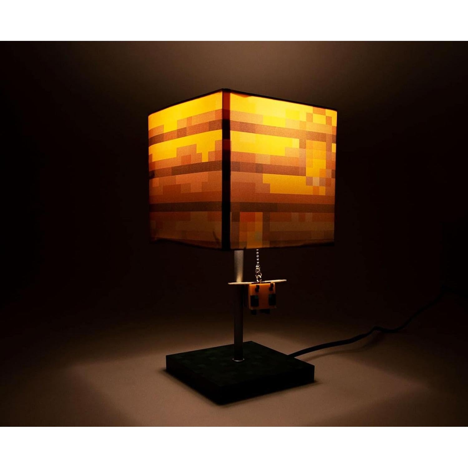 Lámpara de Mesa Minecraft Nido de Abeja LED 35.56 cm