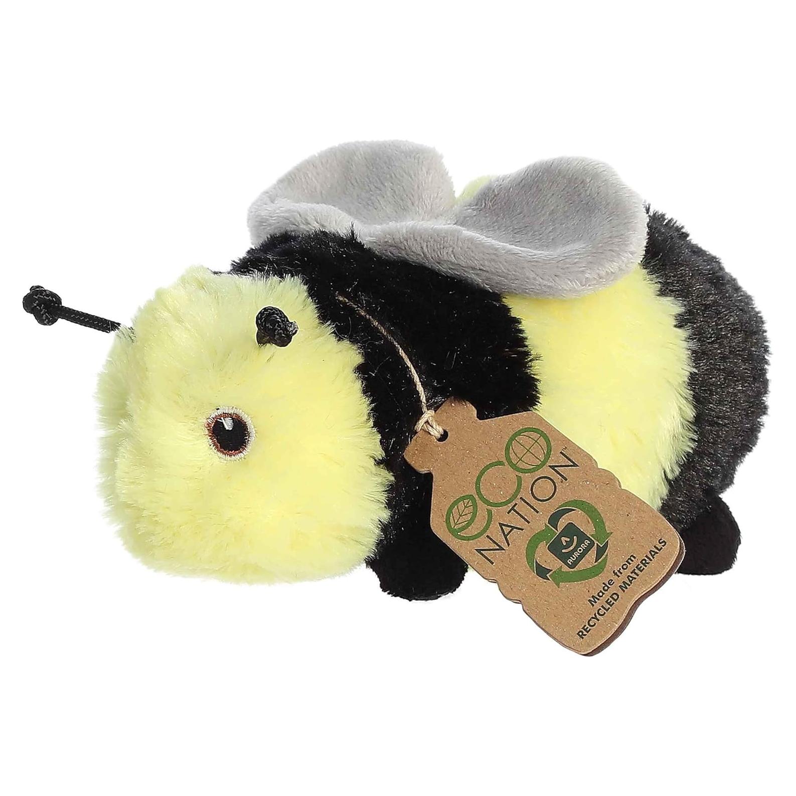 Abejorro de Peluche Eco Softies Aurora 20 cm - Juguete Ecológico