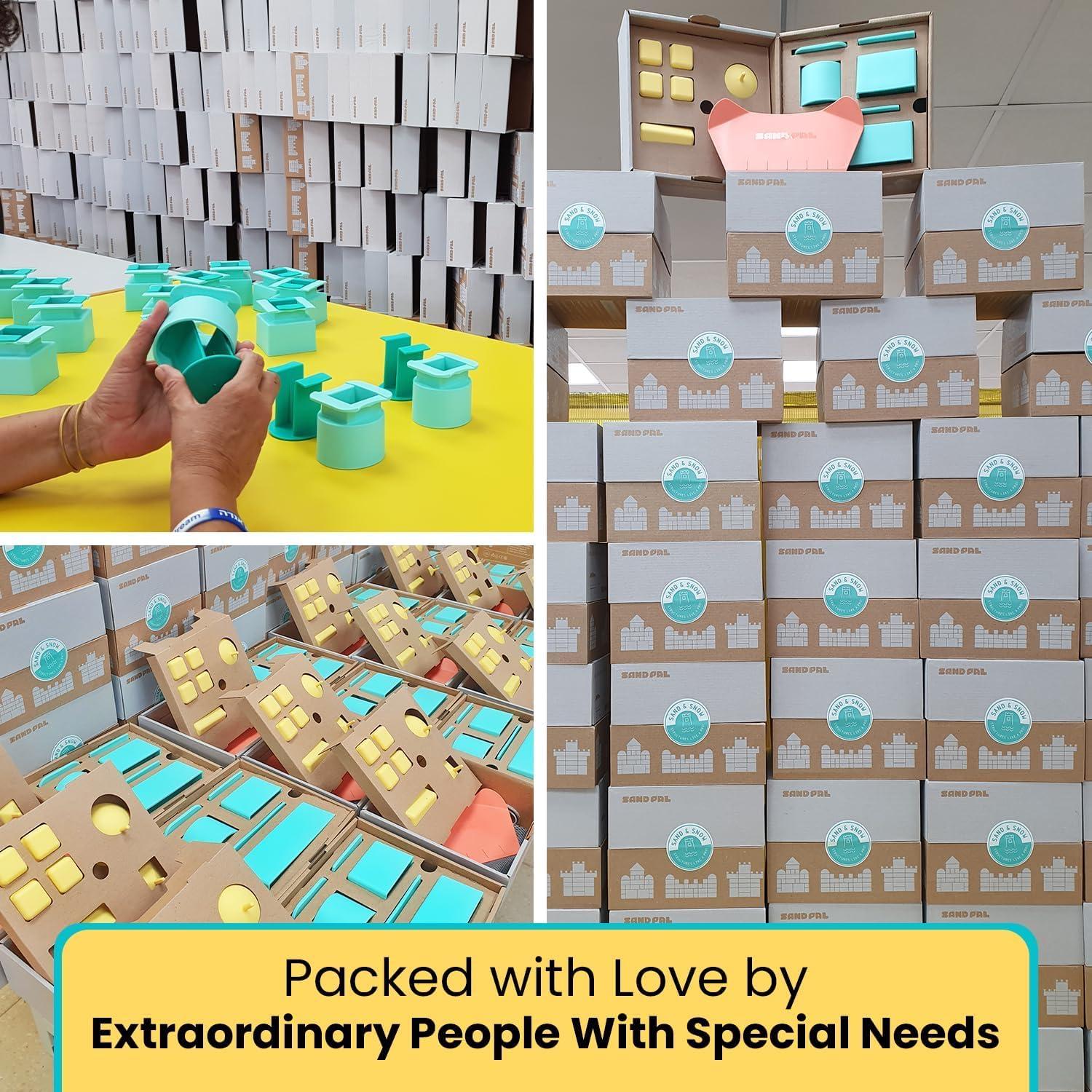 Set de Juguetes de Playa Sand Pal - 9 Piezas para Niños 3+