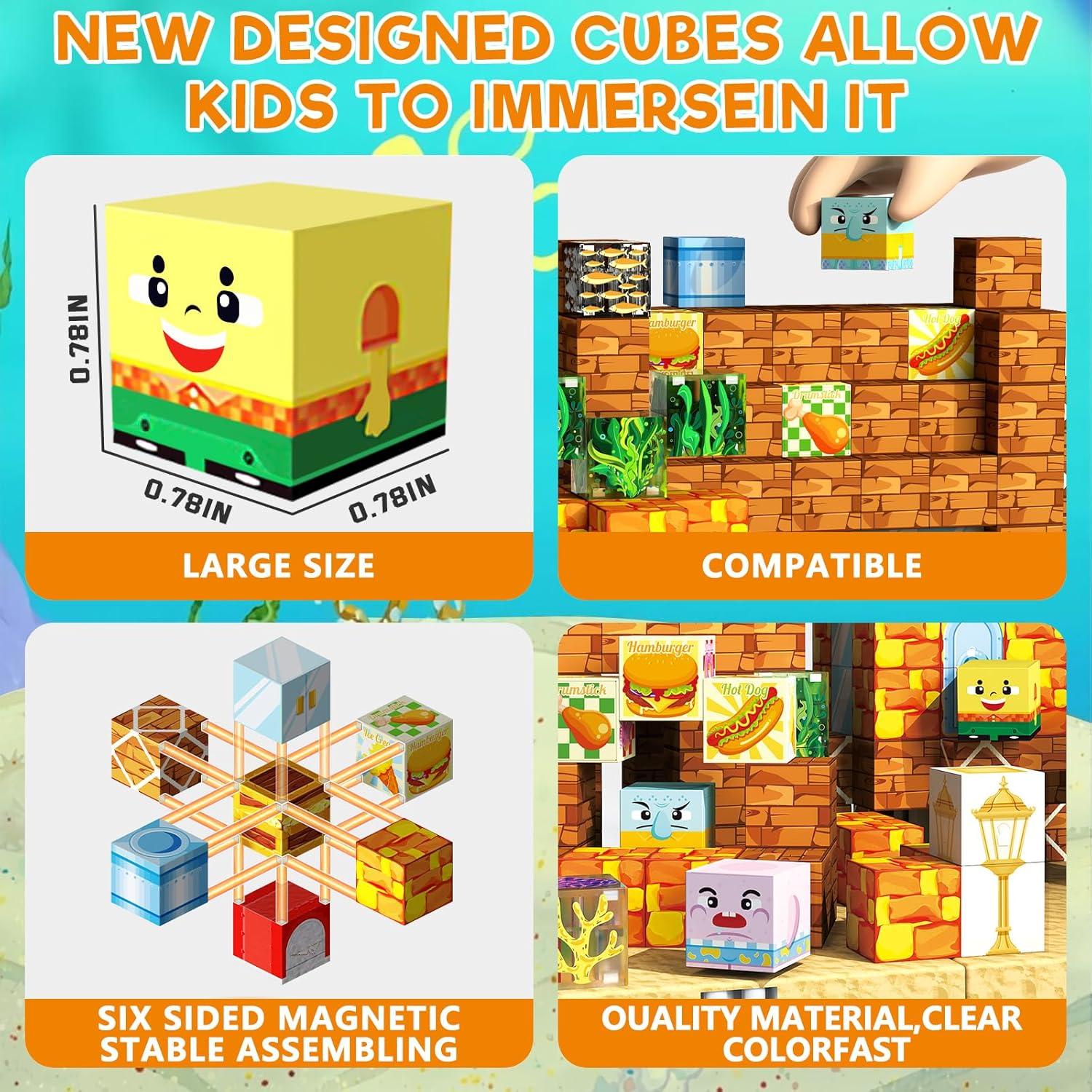 150 Bloques Magnéticos Sunxiaoyoung - Juguetes STEM 3-12 Años