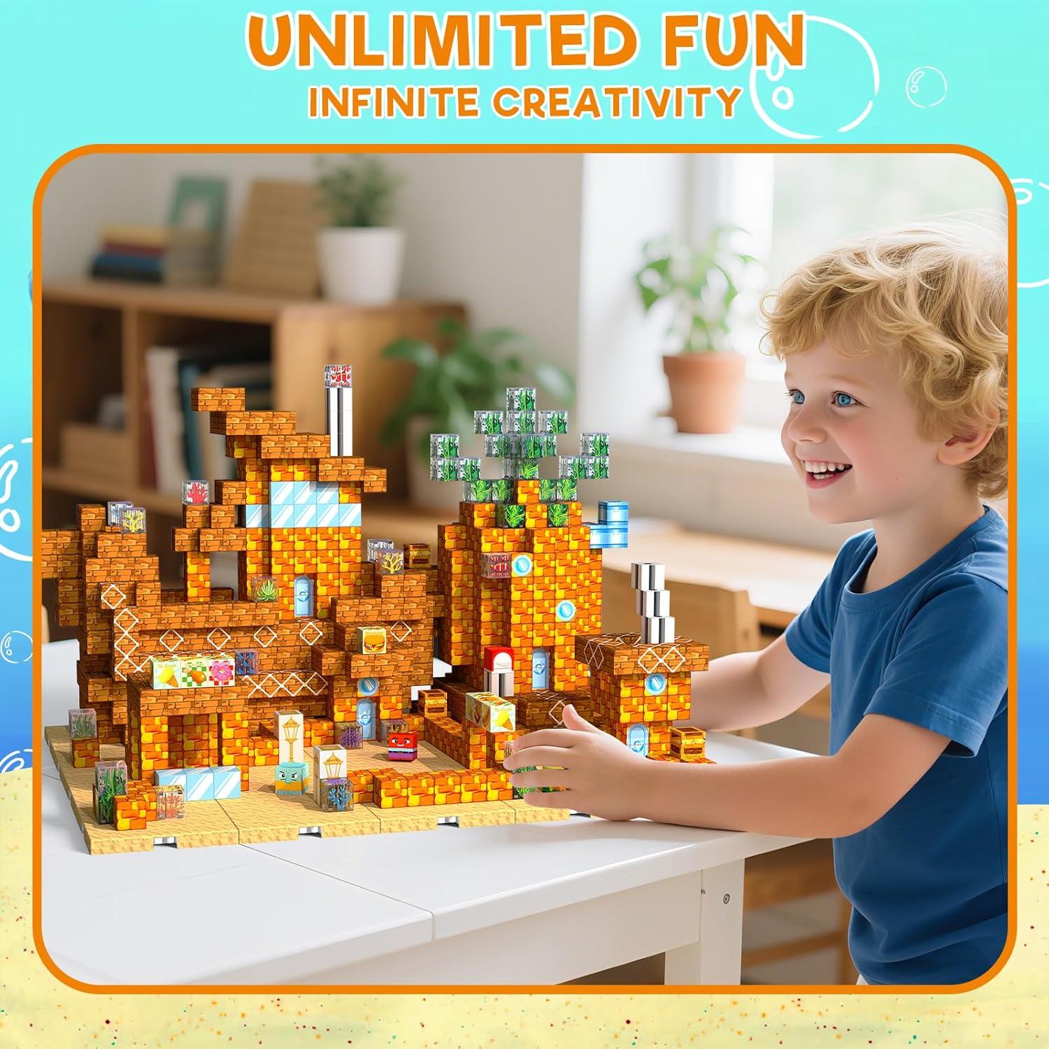 150 Bloques Magnéticos Sunxiaoyoung - Juguetes STEM 3-12 Años