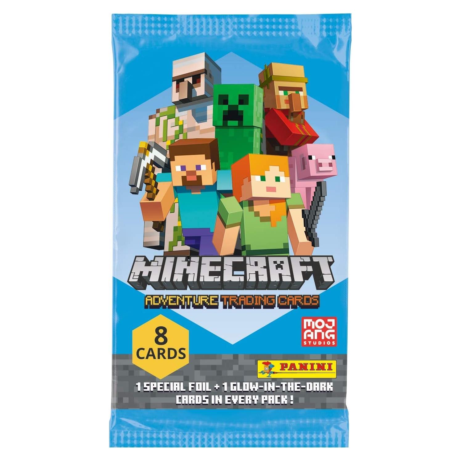Paquete de Cartas de Intercambio Minecraft Panini - Multicolor