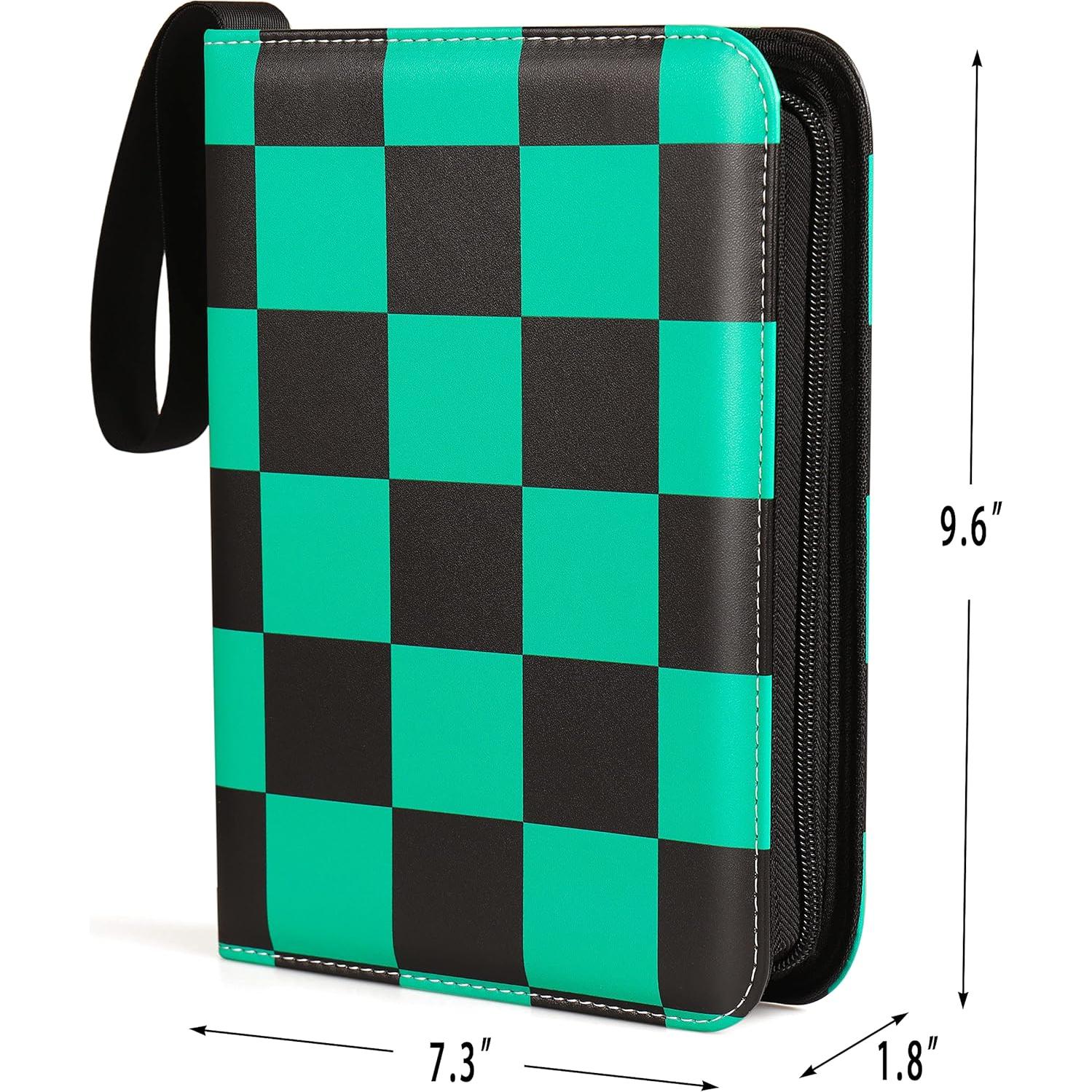 Binder de Tarjetas 4 Pocket VEELAM Verde para 400 Tarjetas