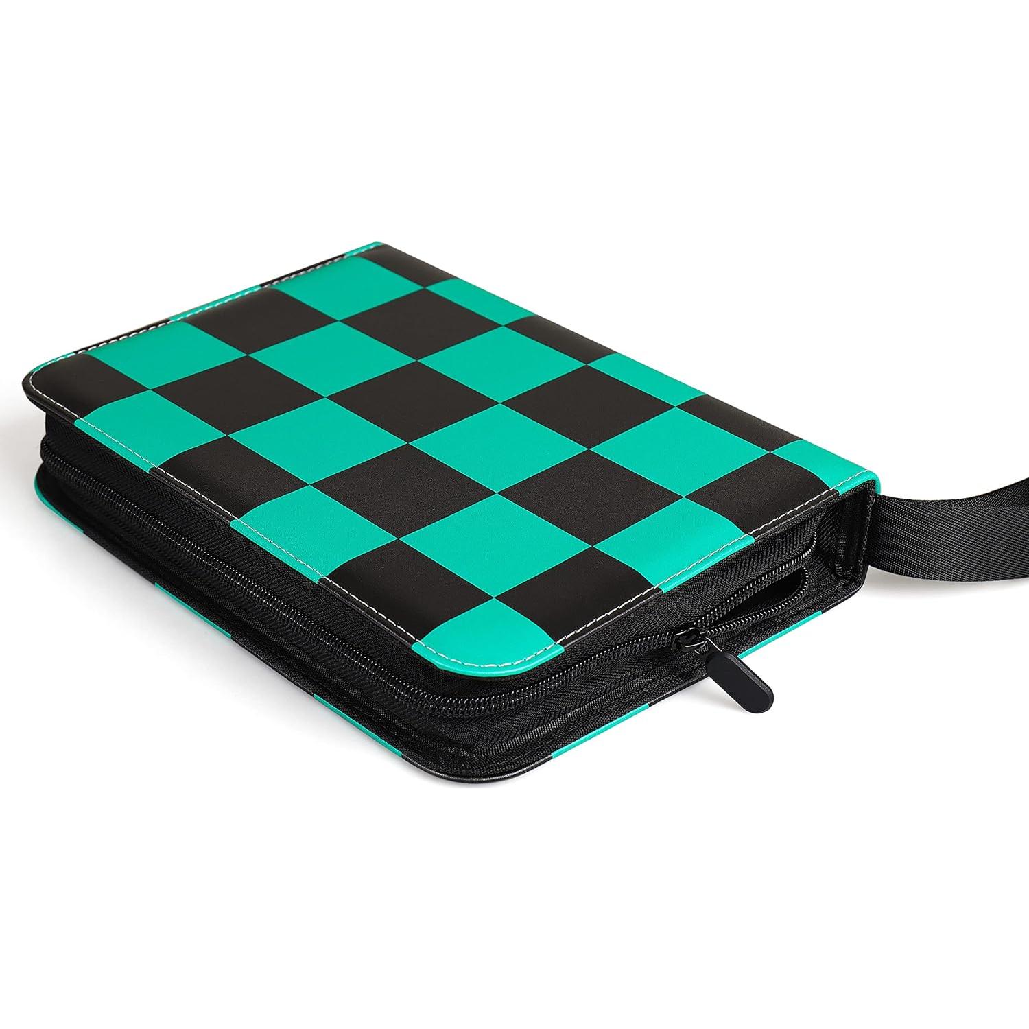 Binder de Tarjetas 4 Pocket VEELAM Verde para 400 Tarjetas