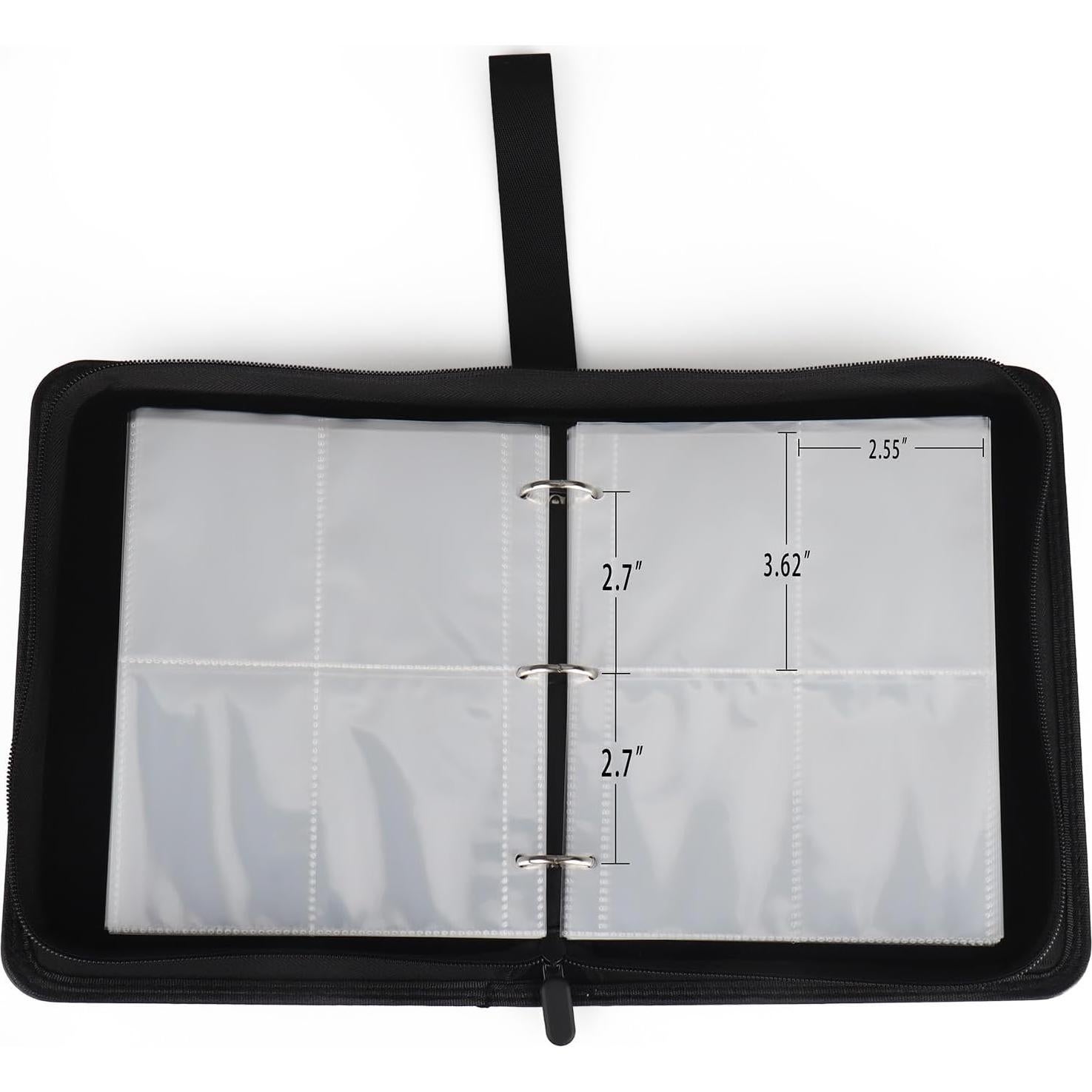 Binder de Tarjetas 4 Pocket VEELAM Verde para 400 Tarjetas