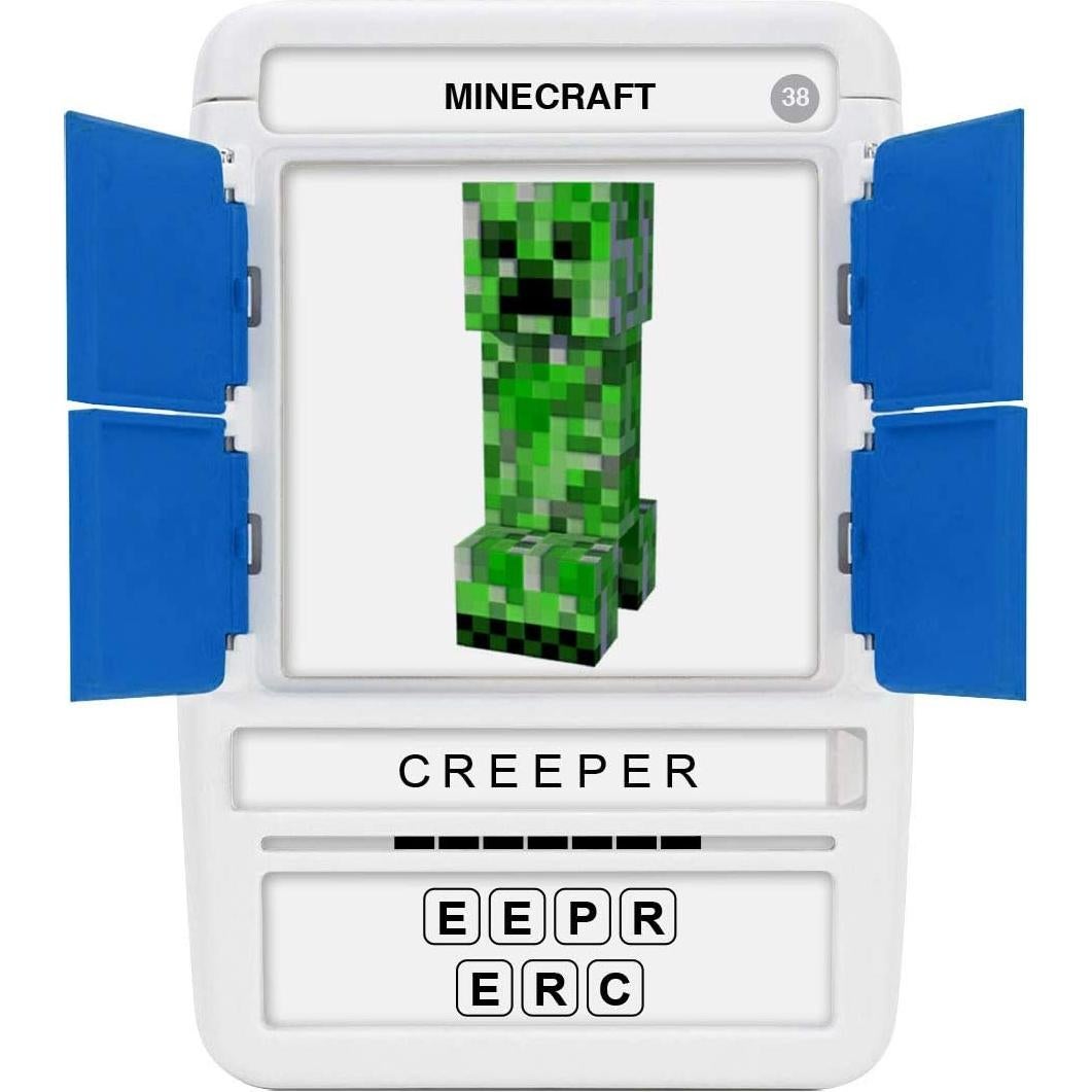 Juego de Cartas 100 PICS Minecraft - Adivina Elementos 6+