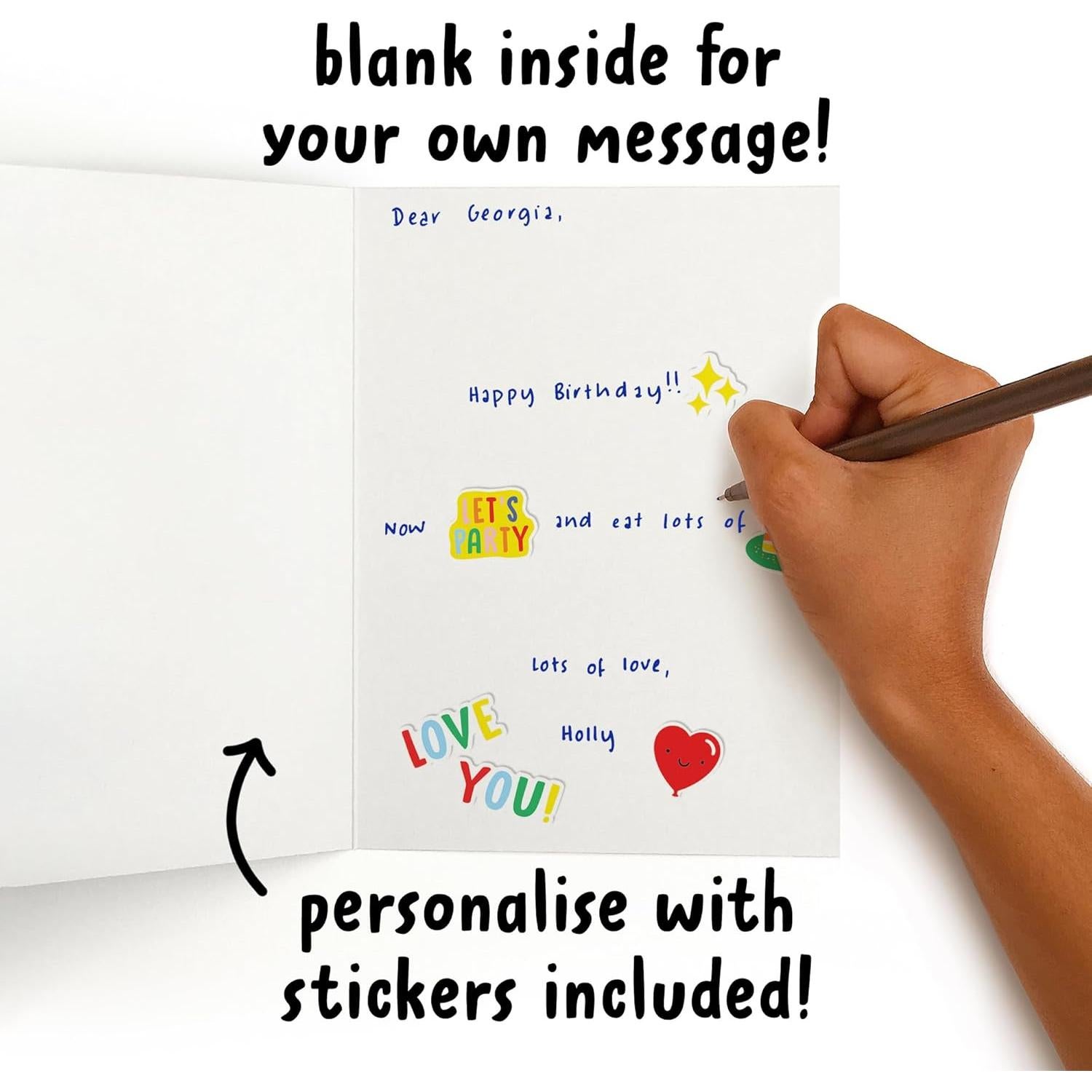 Tarjeta de Cumpleaños Minecraft Central 23 - 11.9x17 cm