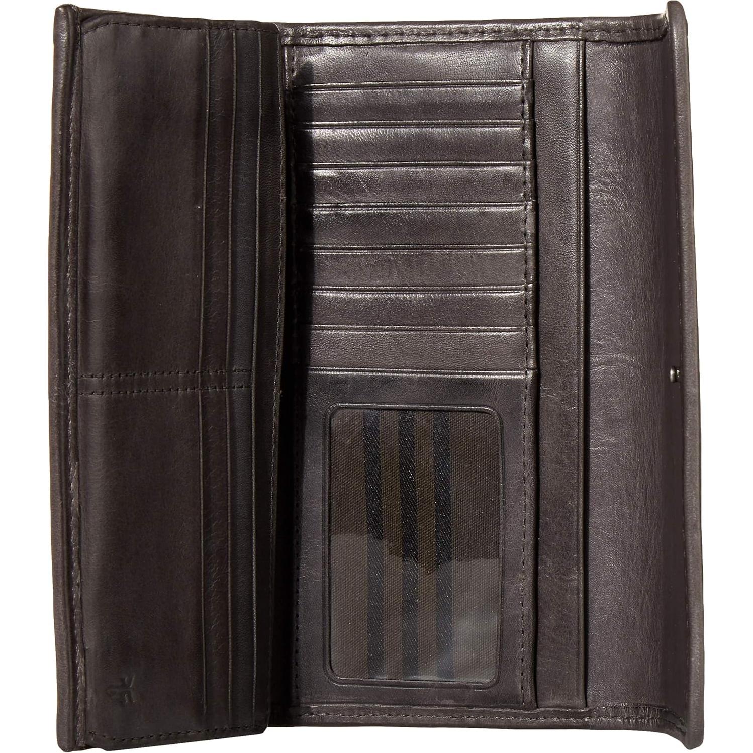 Cartera de Cuero Frye para Mujeres Talla Única Carbón