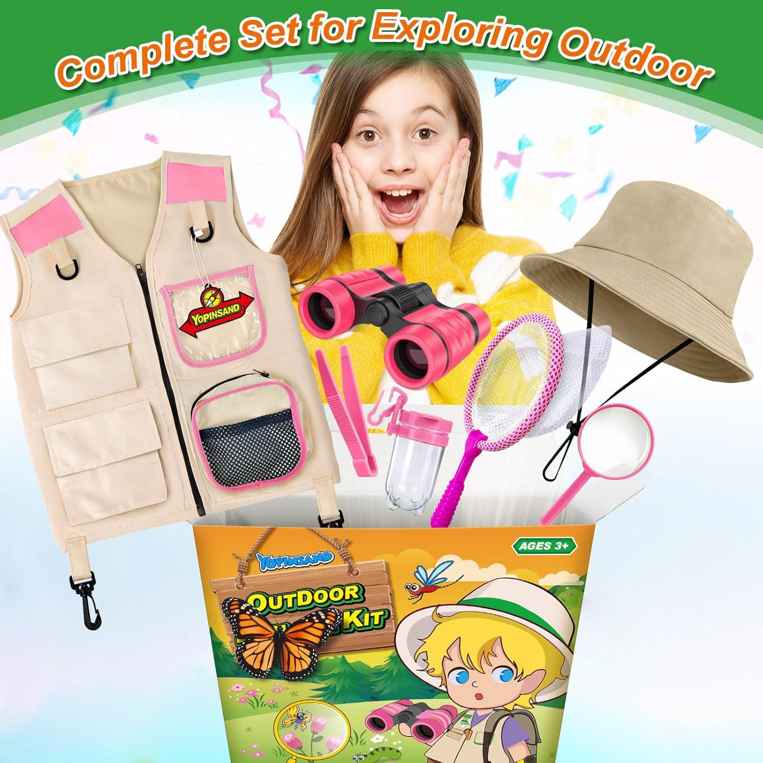 Kit de Exploración al Aire Libre YOPINSAND para Niños 3-8 Años