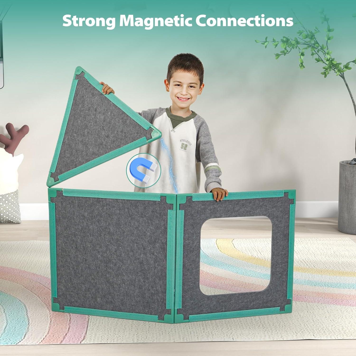 Kit de Construcción Magnética U-MOVING 20 Piezas para Niños 3+