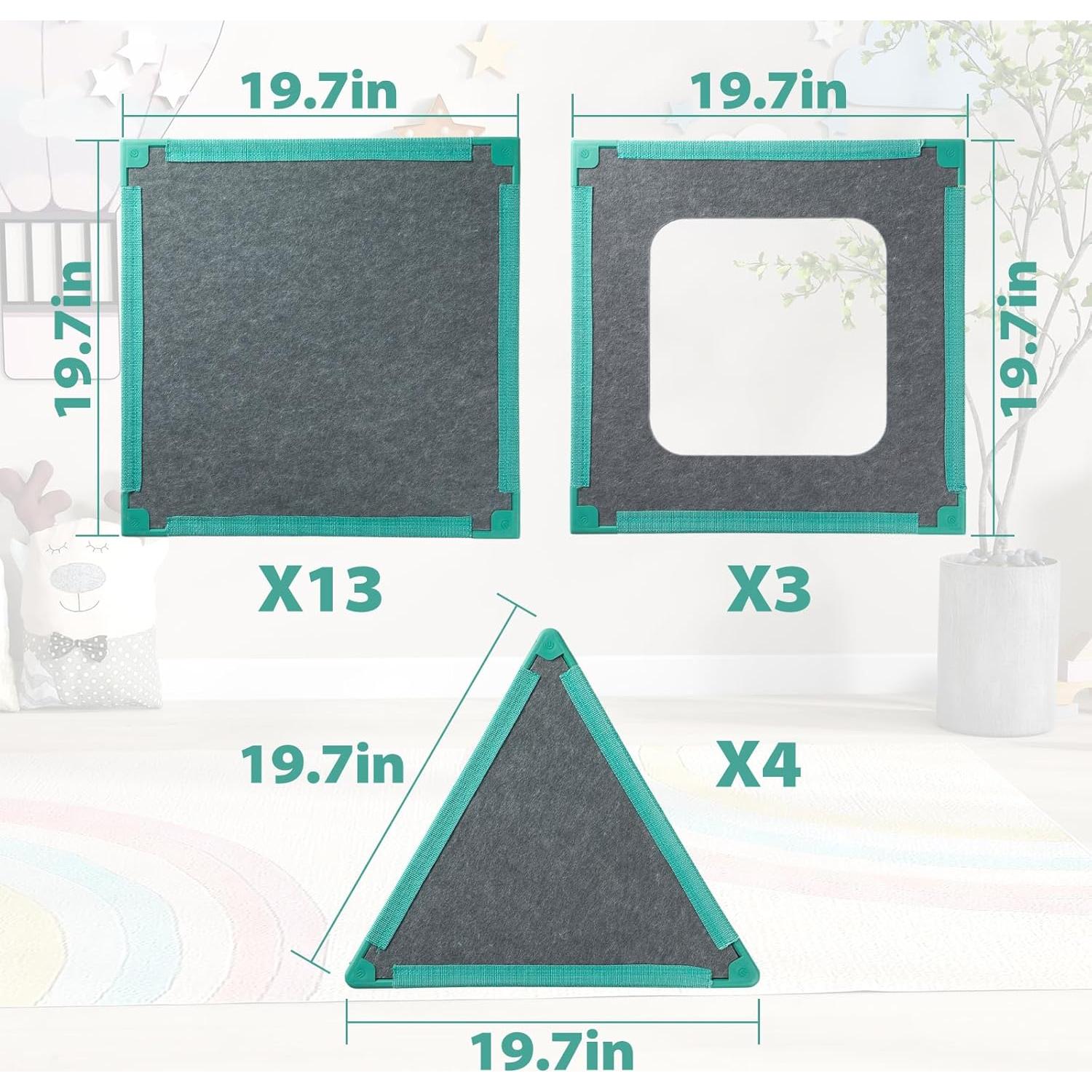 Kit de Construcción Magnética U-MOVING 20 Piezas para Niños 3+