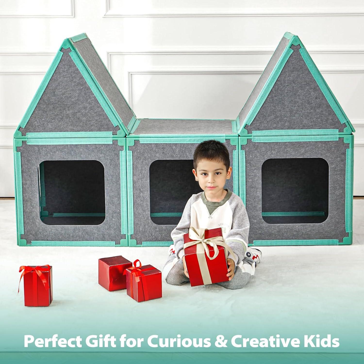 Kit de Construcción Magnética U-MOVING 20 Piezas para Niños 3+