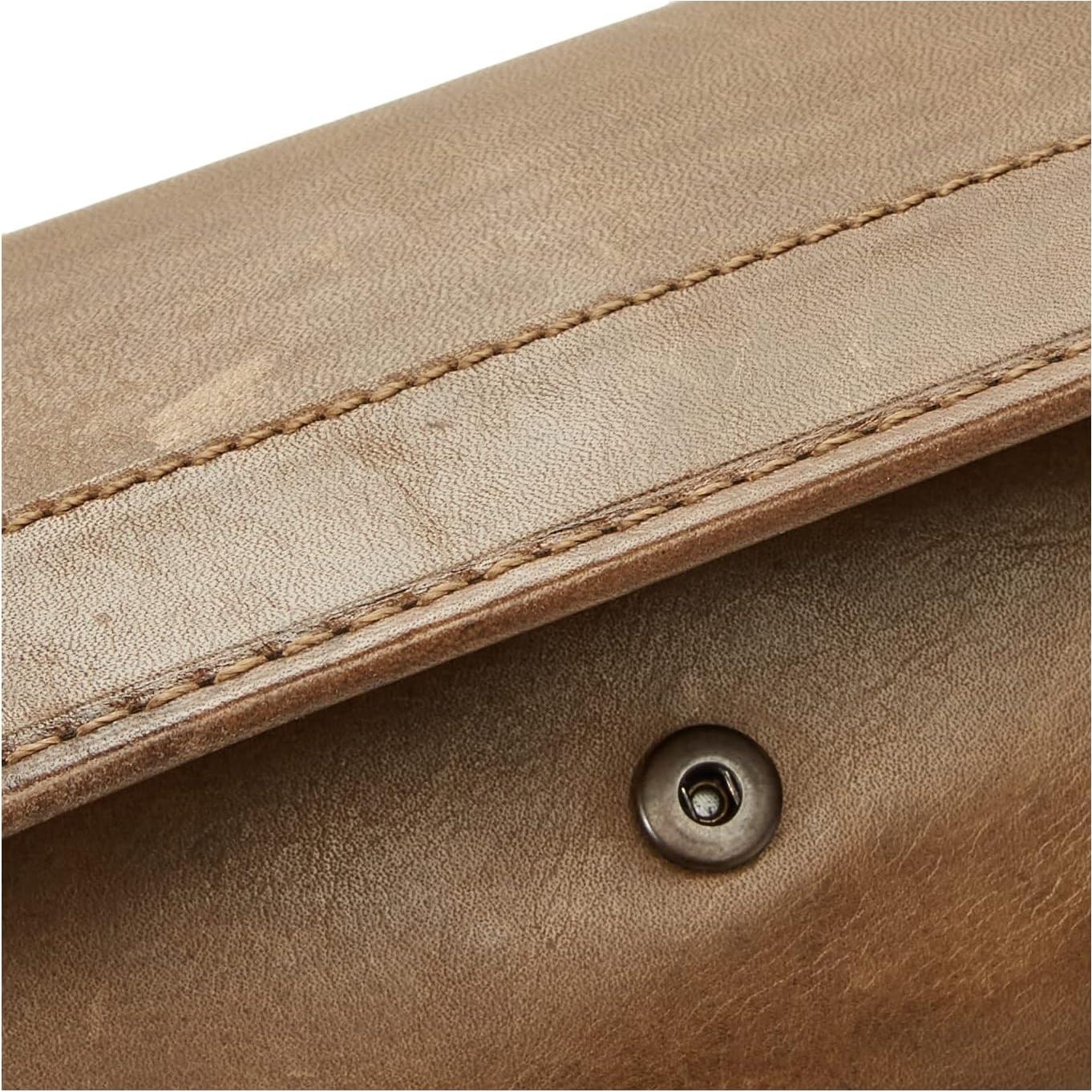 Cartera de Cuero Frye Melissa para Mujeres - Caqui