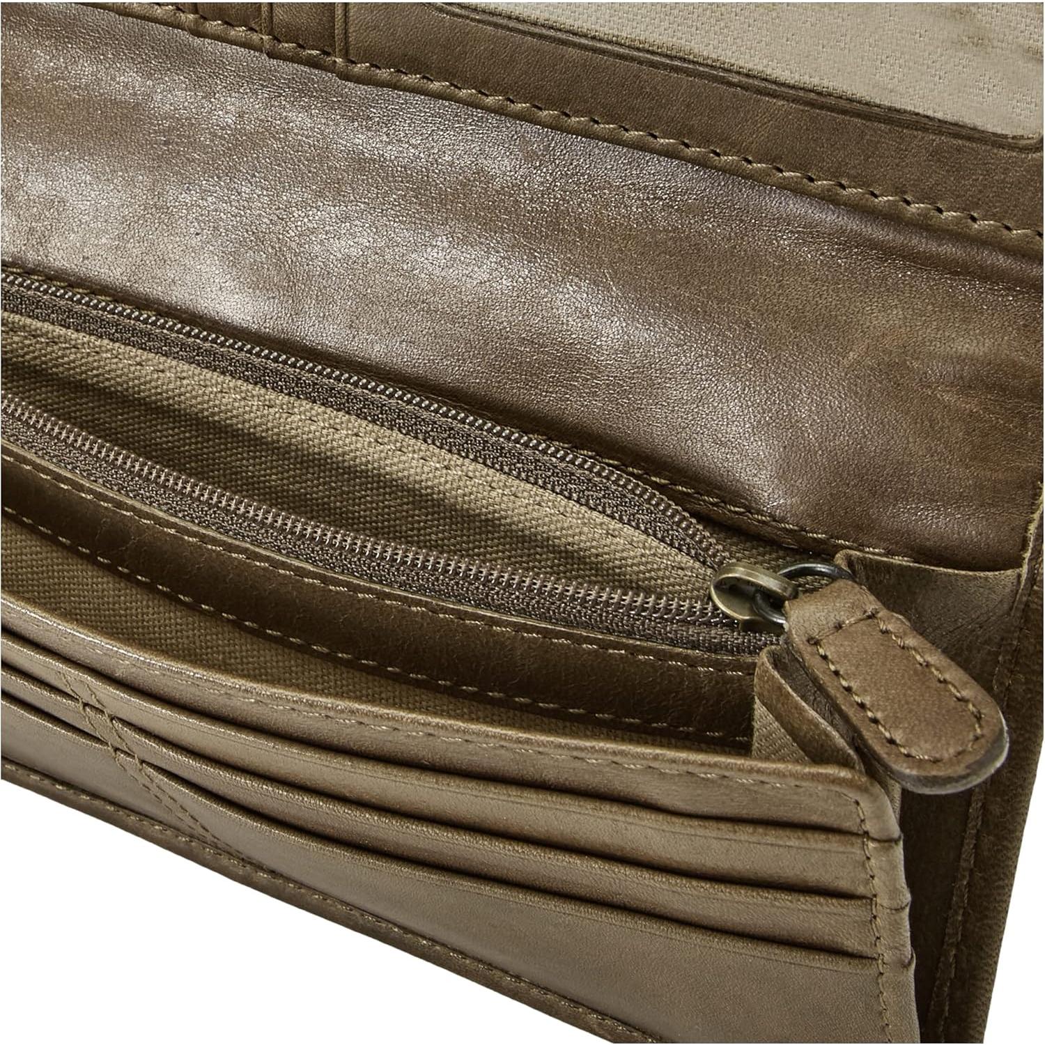 Cartera de Cuero Frye Melissa para Mujeres - Caqui