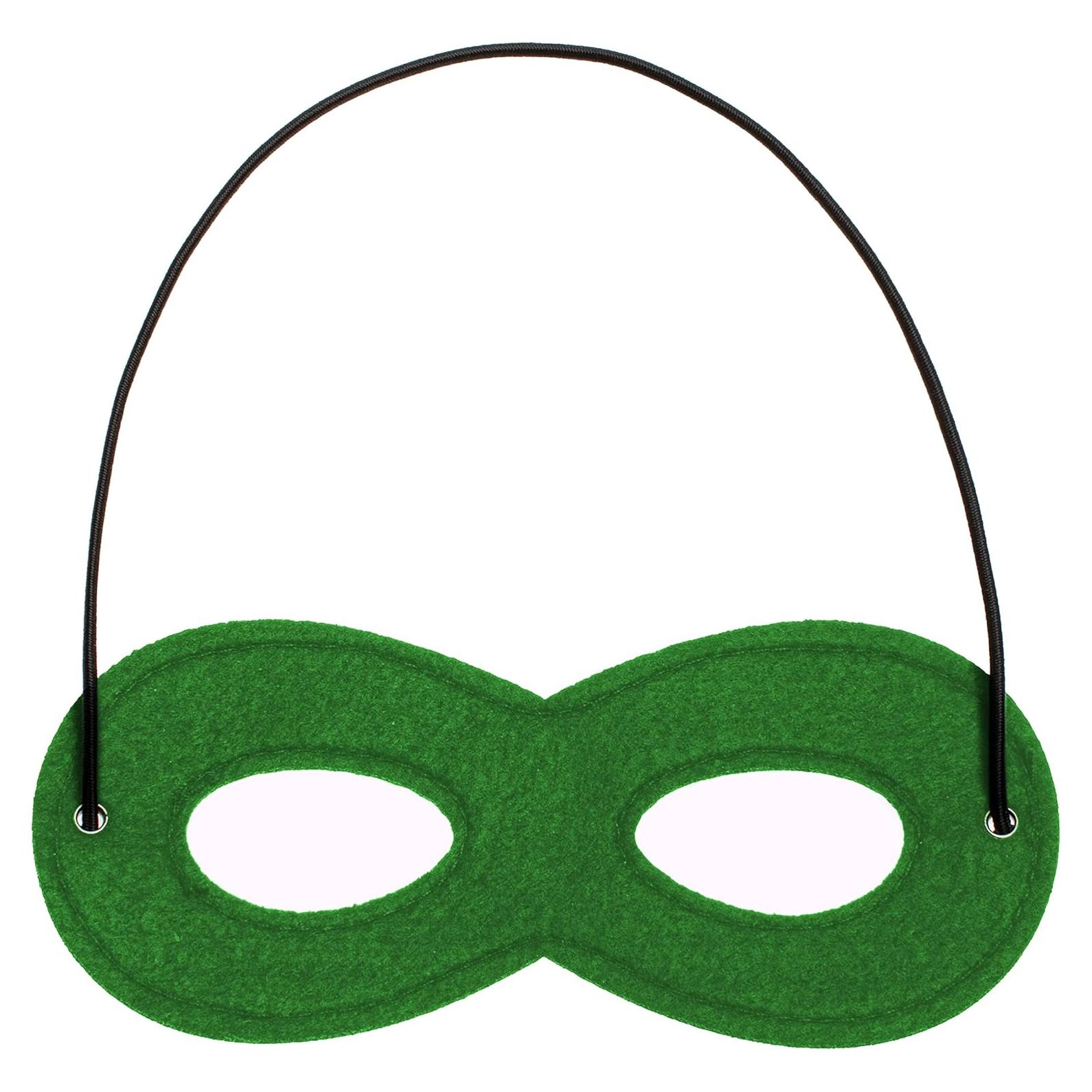 Máscara de Ojos de Superhéroe Verde Joy Join para Niños