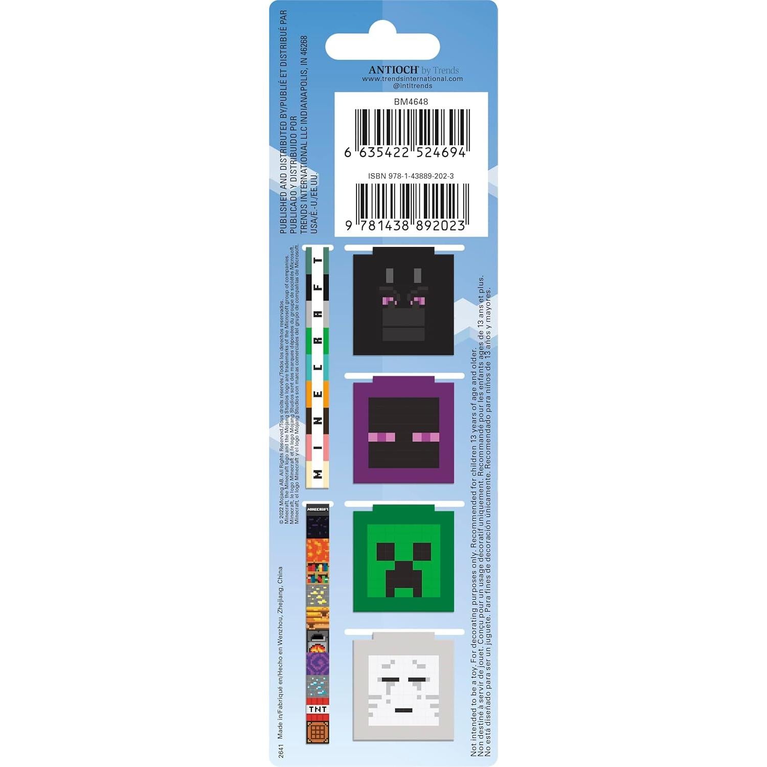 Clips Magnéticos para Páginas Trends International Minecraft 6-Pack