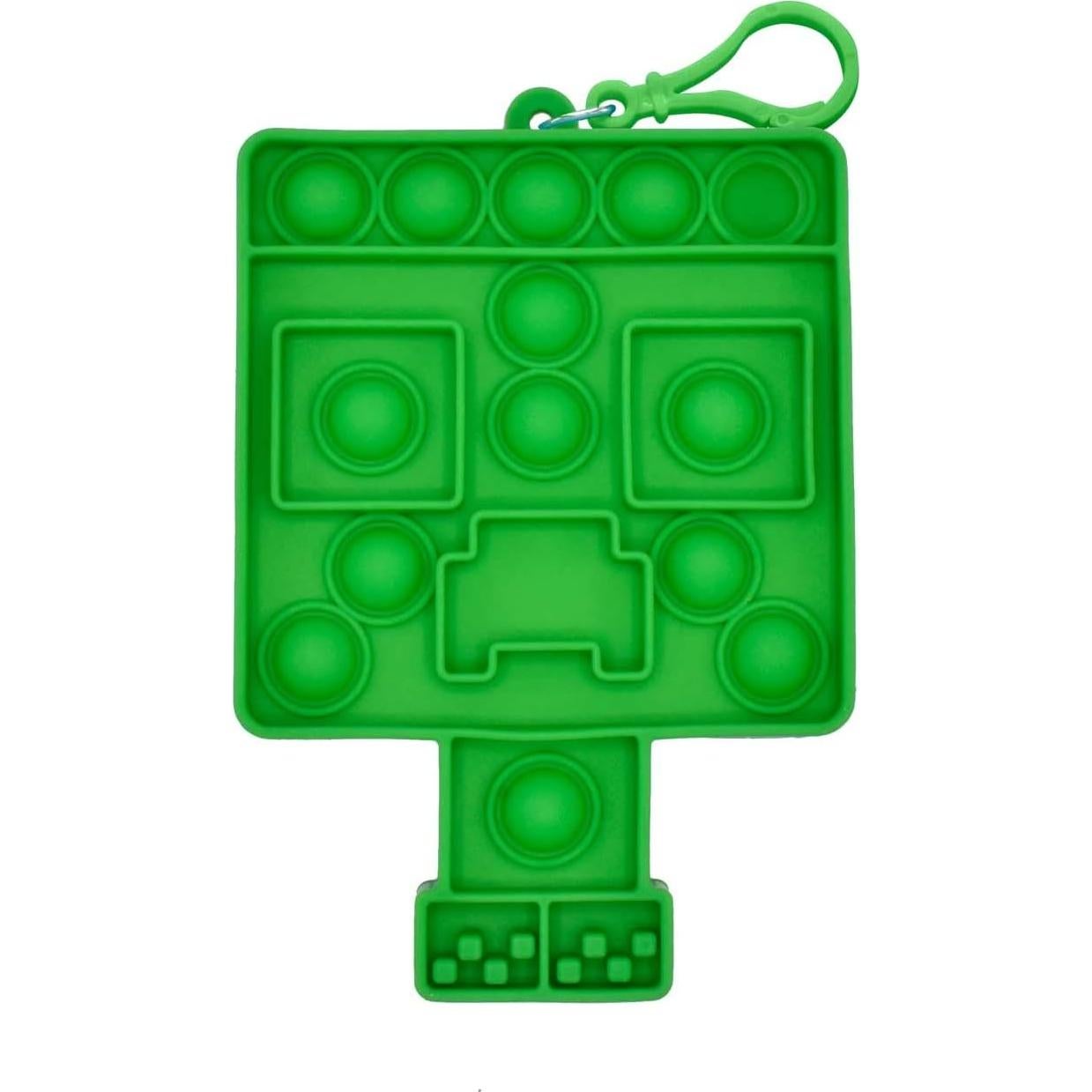 Just Toys Mini Bubblerz Minecraft - Llavero Fidget Popper