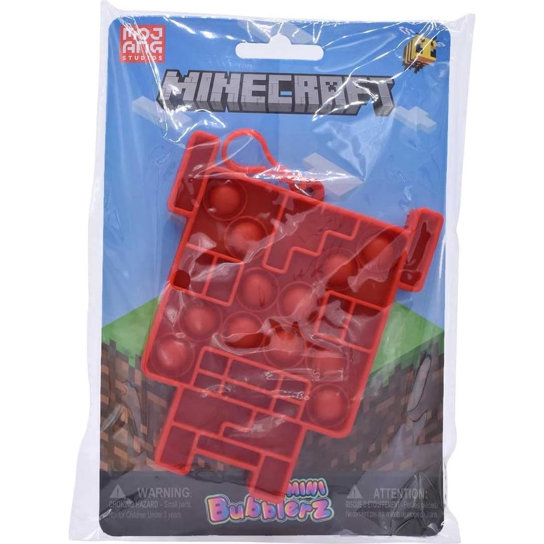 Just Toys Mini Bubblerz Minecraft - Llavero Fidget Popper