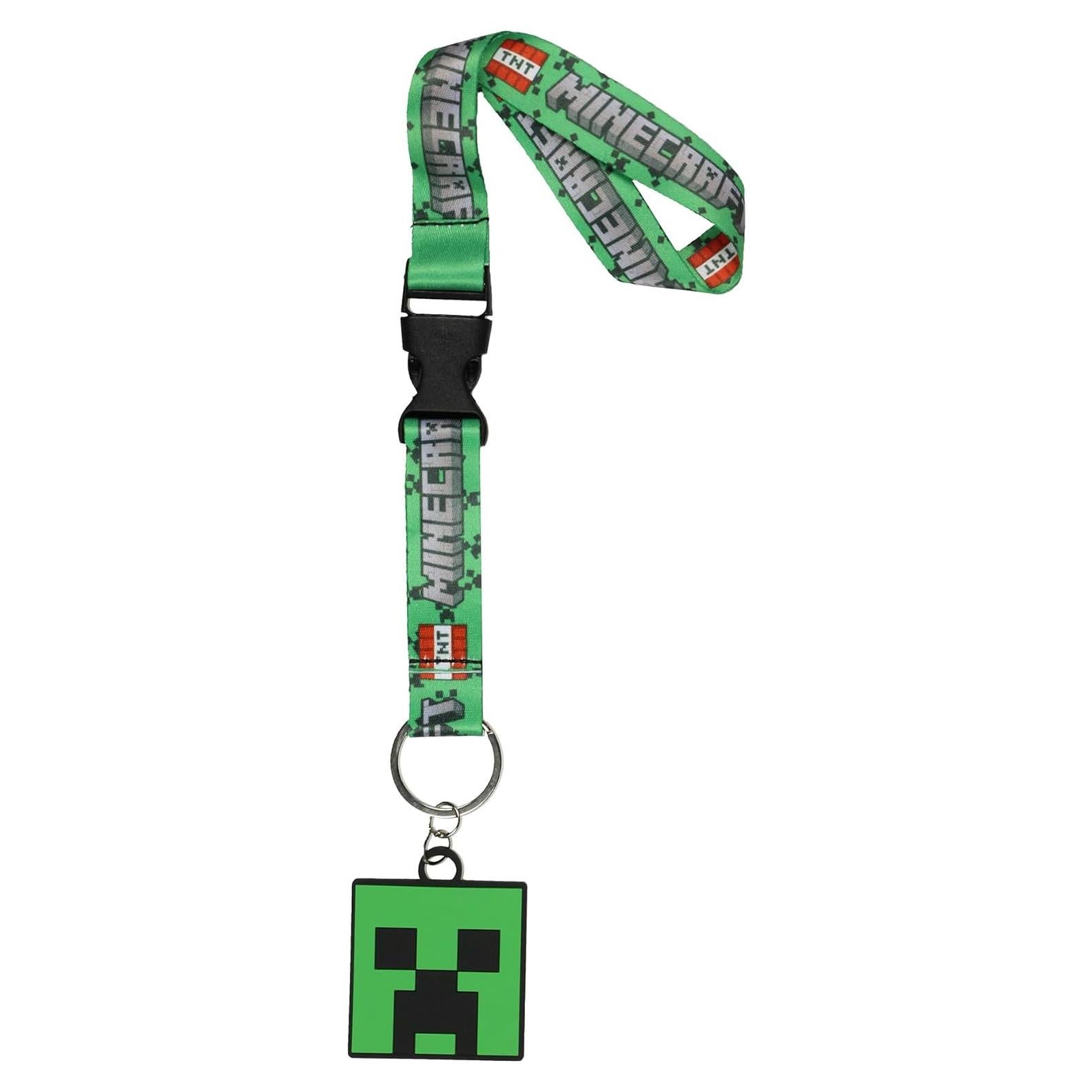 Correa de Muñeca Bioworld Minecraft Creeper con Colgante