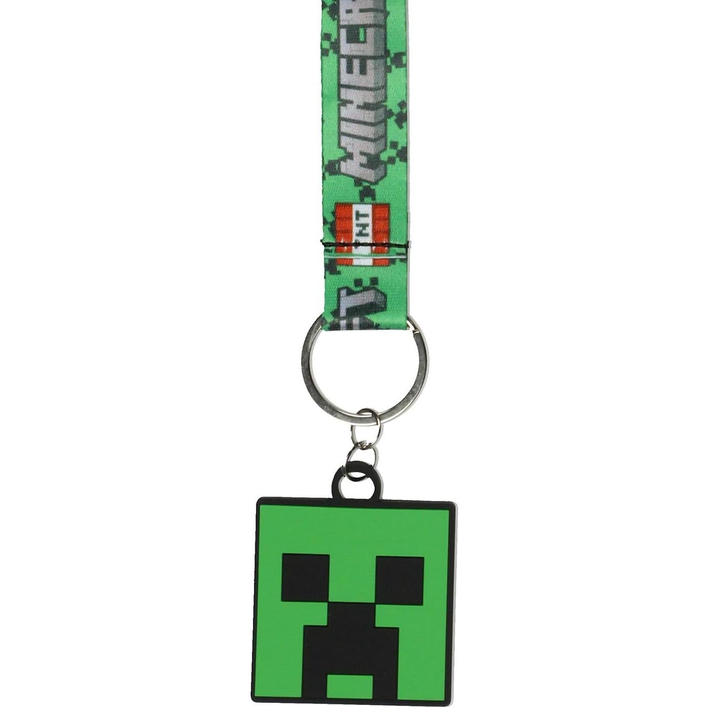 Correa de Muñeca Bioworld Minecraft Creeper con Colgante
