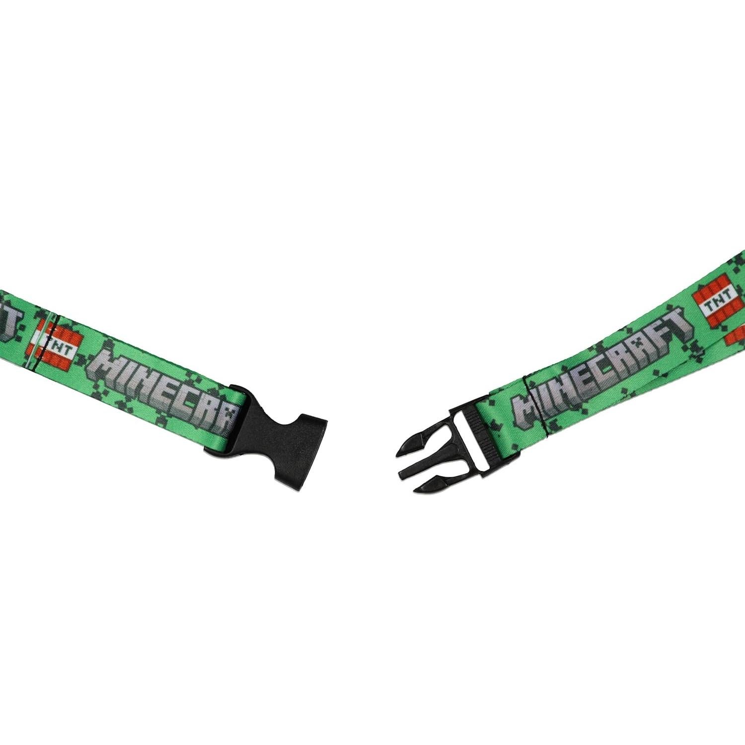 Correa de Muñeca Bioworld Minecraft Creeper con Colgante