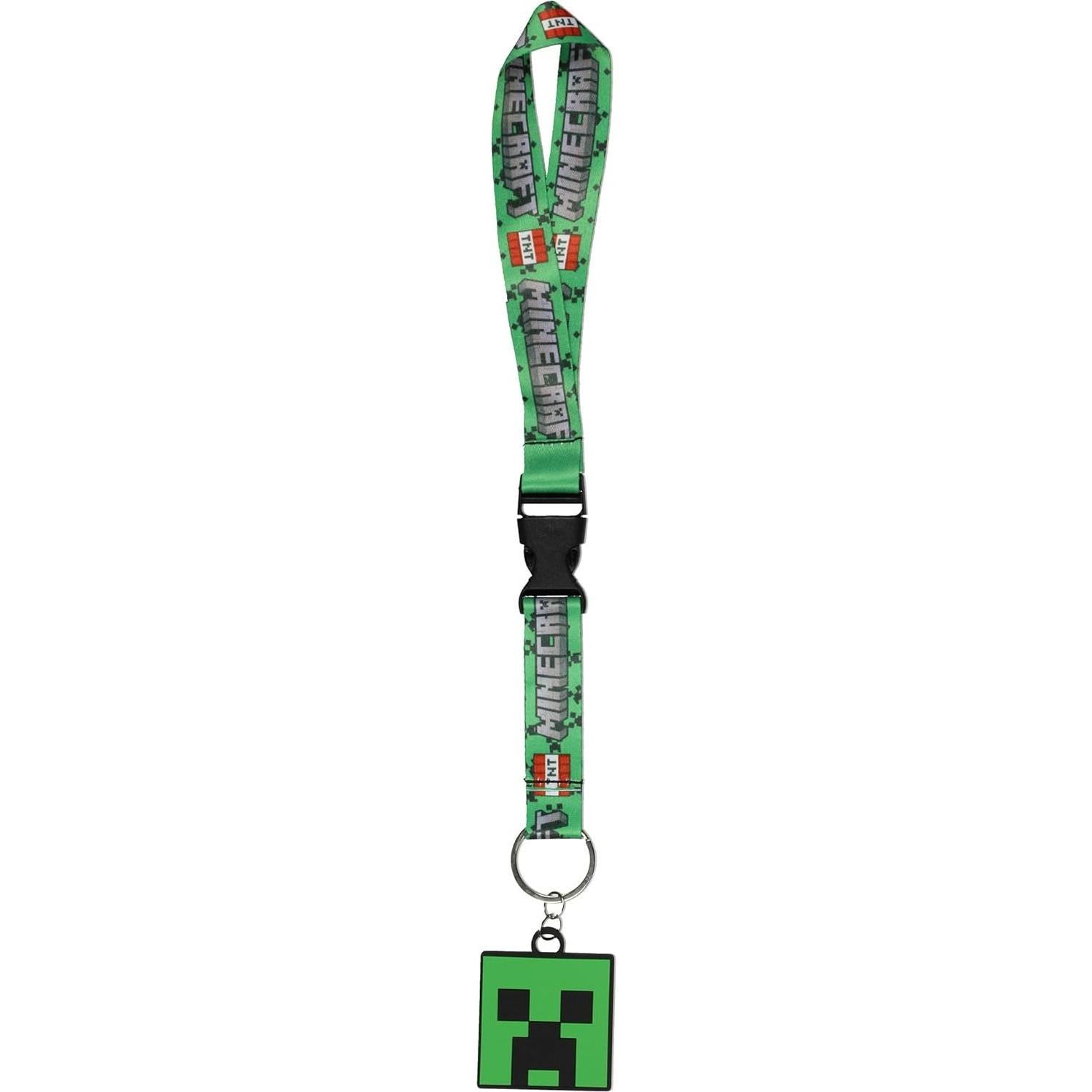 Correa de Muñeca Bioworld Minecraft Creeper con Colgante