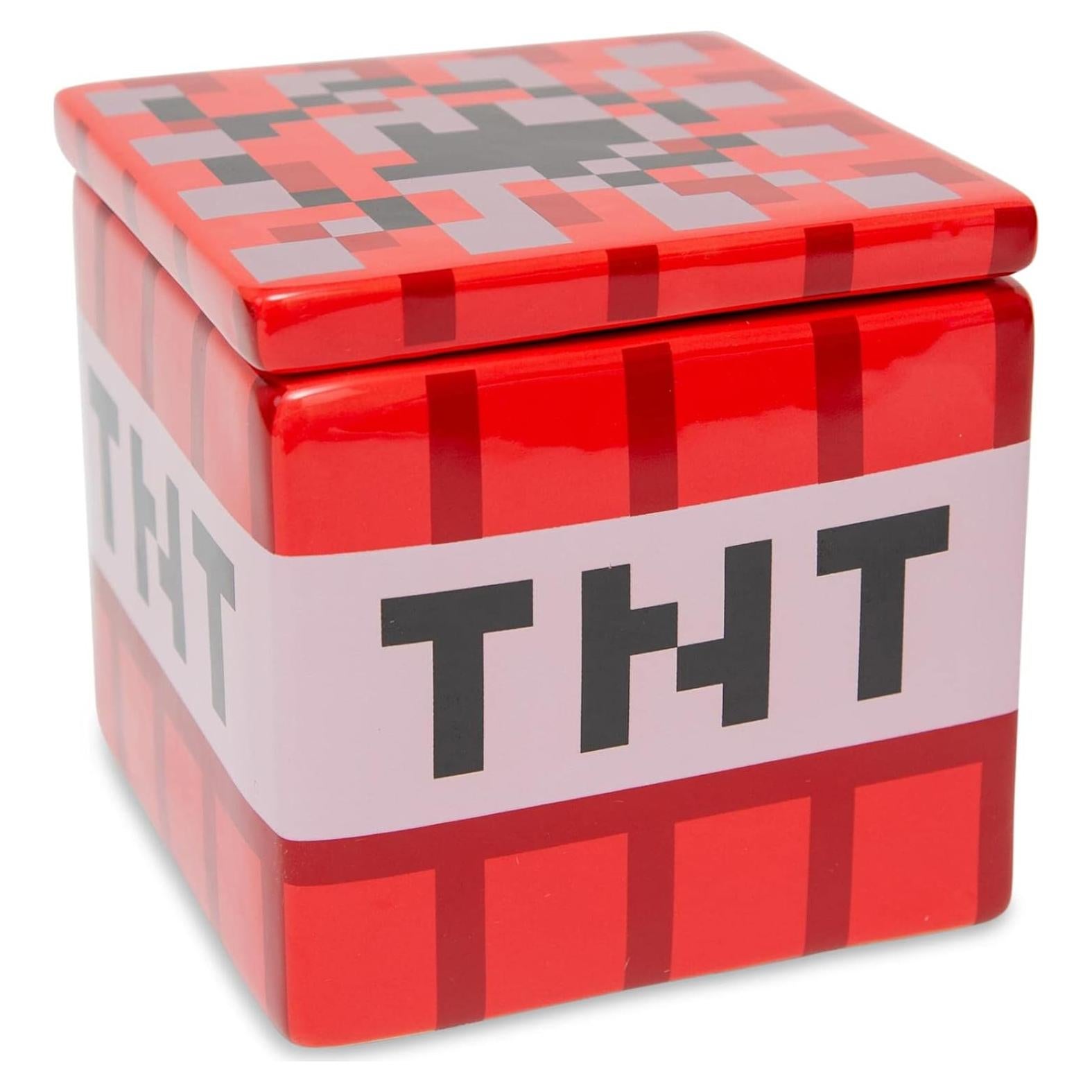 Contenedor de Galletas Cerámica TNT Minecraft 15.24 cm