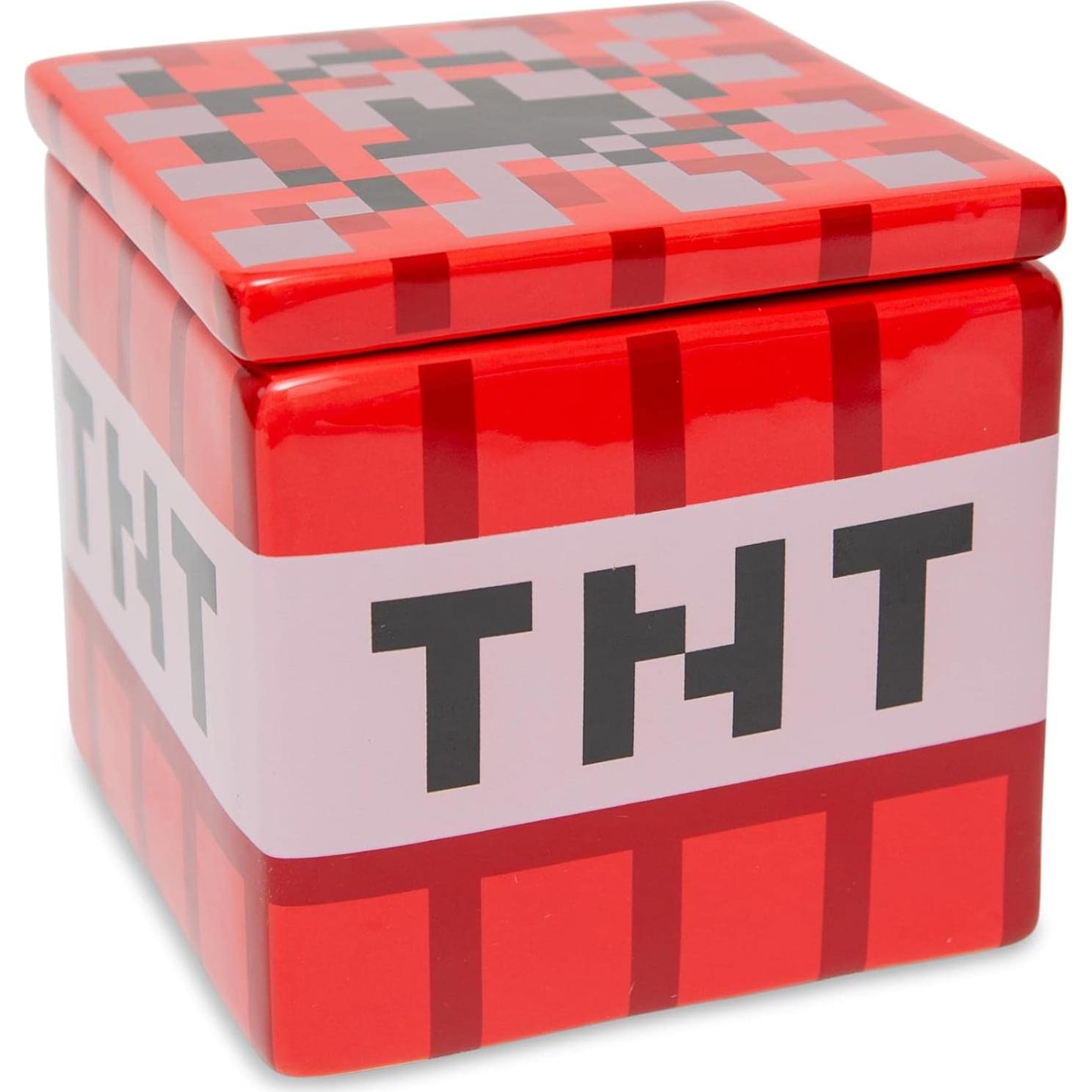 Contenedor de Galletas Cerámica TNT Minecraft 15.24 cm