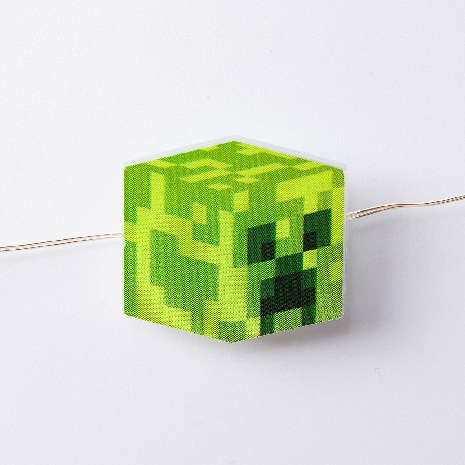 Luces de Cadena LED Minecraft Creeper y TNT 2.4m